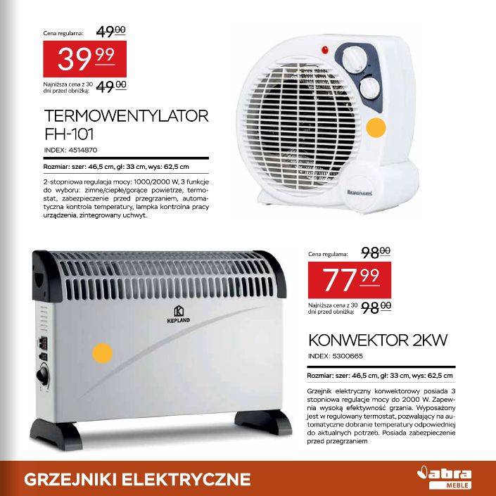 Gazetka Abra Meble 24.10.2025 - 11.11.2025