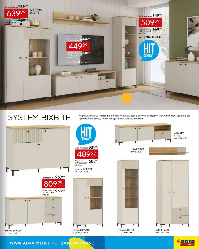Gazetka Abra Meble 28.07.2025 - 07.08.2025