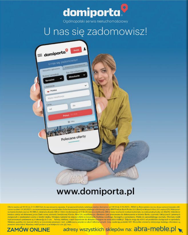 Gazetka Abra Meble 14.10.2025 - 02.11.2025