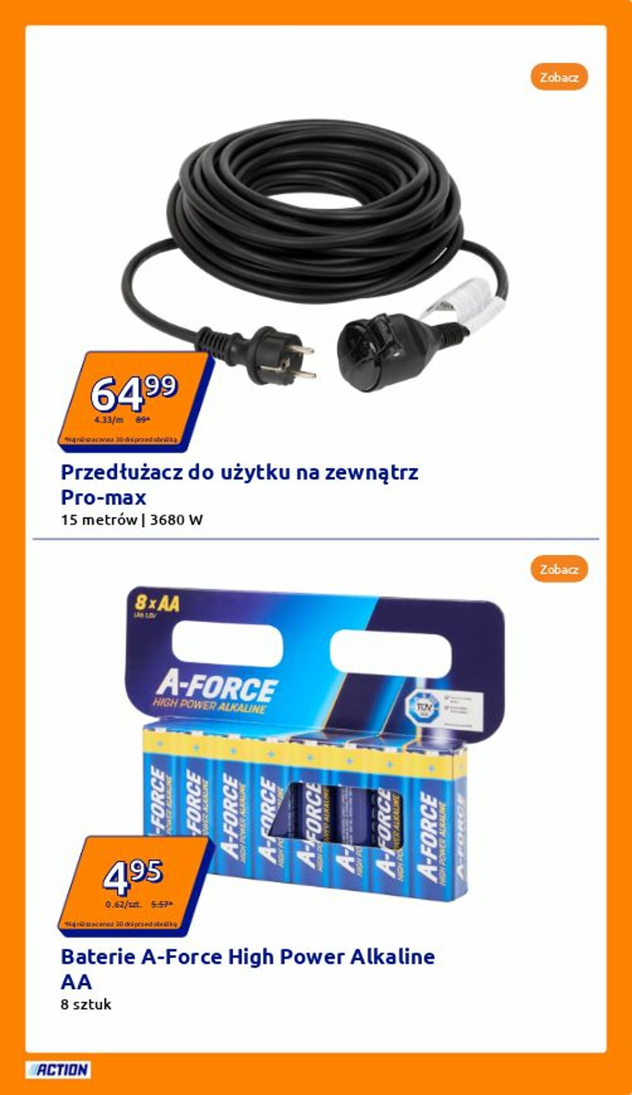 Gazetka Action 30.07.2025 - 05.08.2025