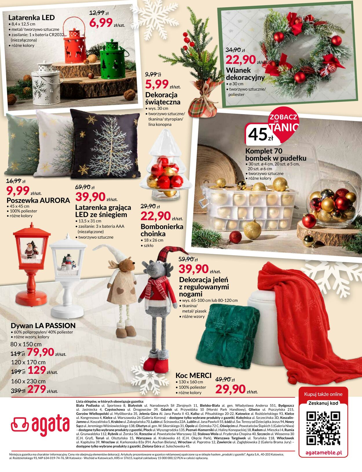 Gazetka Agata Meble 01.12.2025 - 21.12.2025
