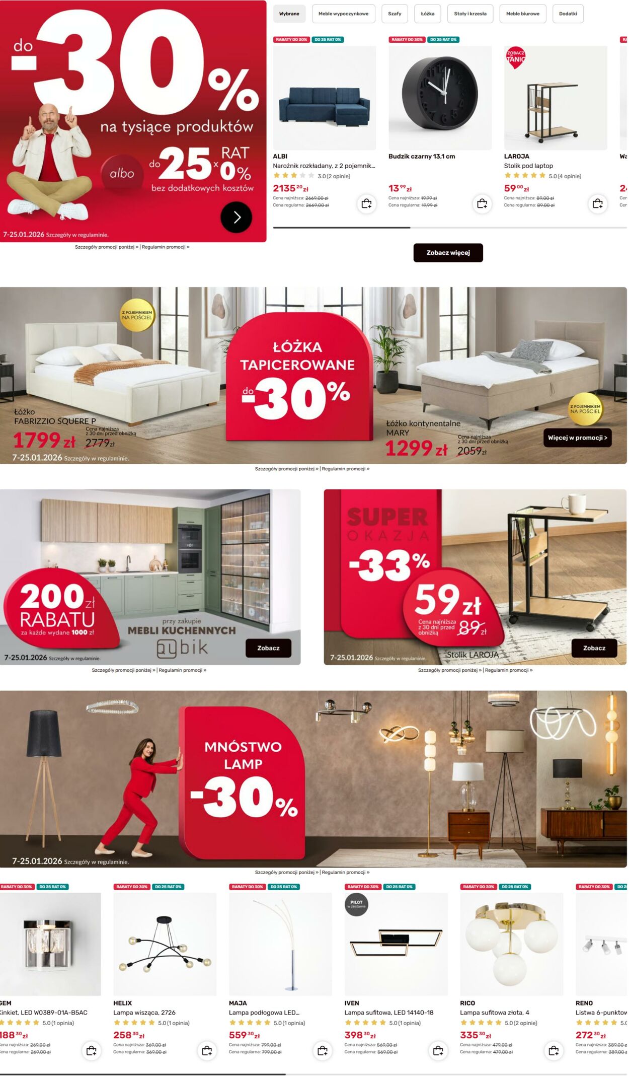 Gazetka Agata Meble 07.01.2026 - 25.01.2026