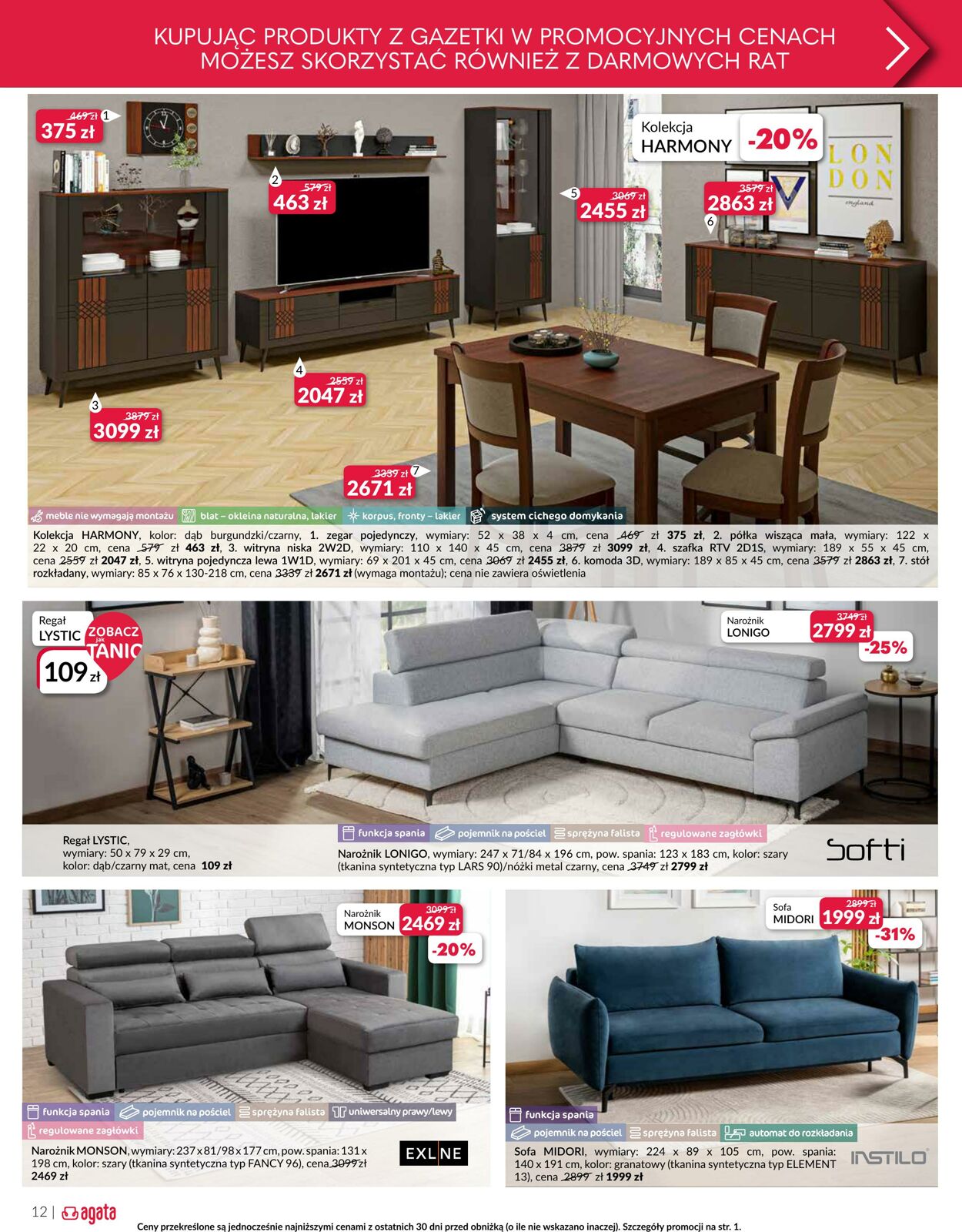 Gazetka Agata Meble 11.08.2025 - 31.08.2025