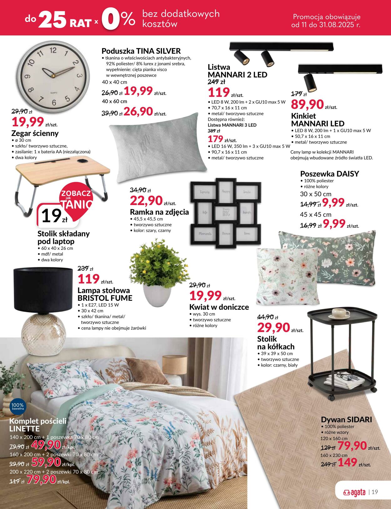 Gazetka Agata Meble 11.08.2025 - 31.08.2025