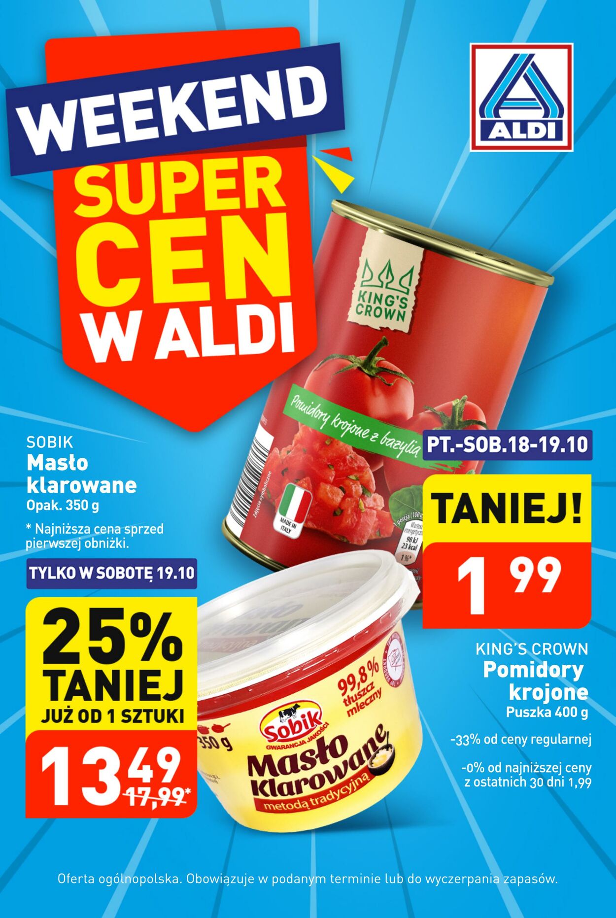 Gazetka Aldi 18.10.2024 - 19.10.2024