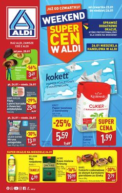 Gazetka Aldi 23.01.2025 - 26.01.2025