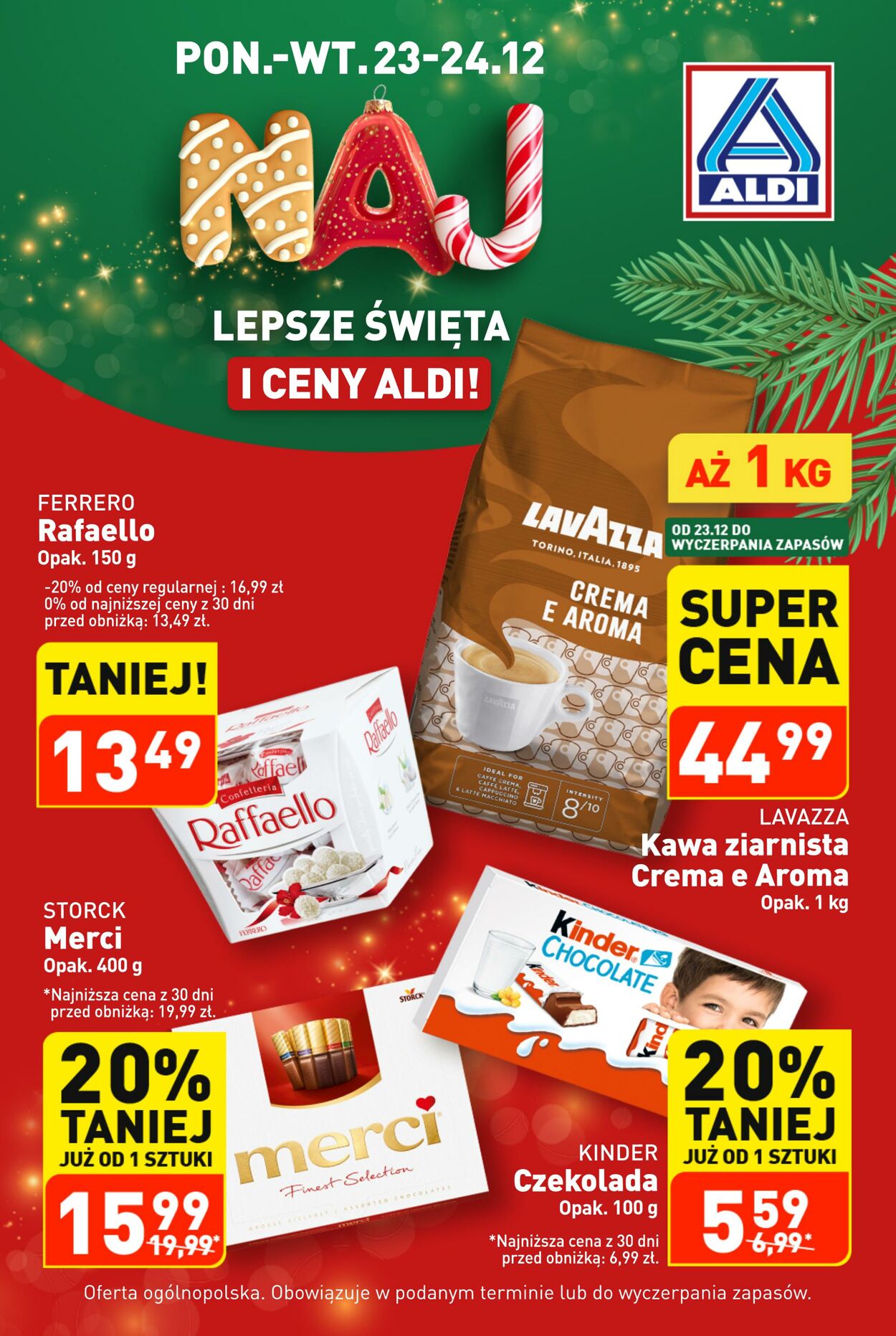 Gazetka Aldi - Aldi 23 gru, 2024 - 24 gru, 2024