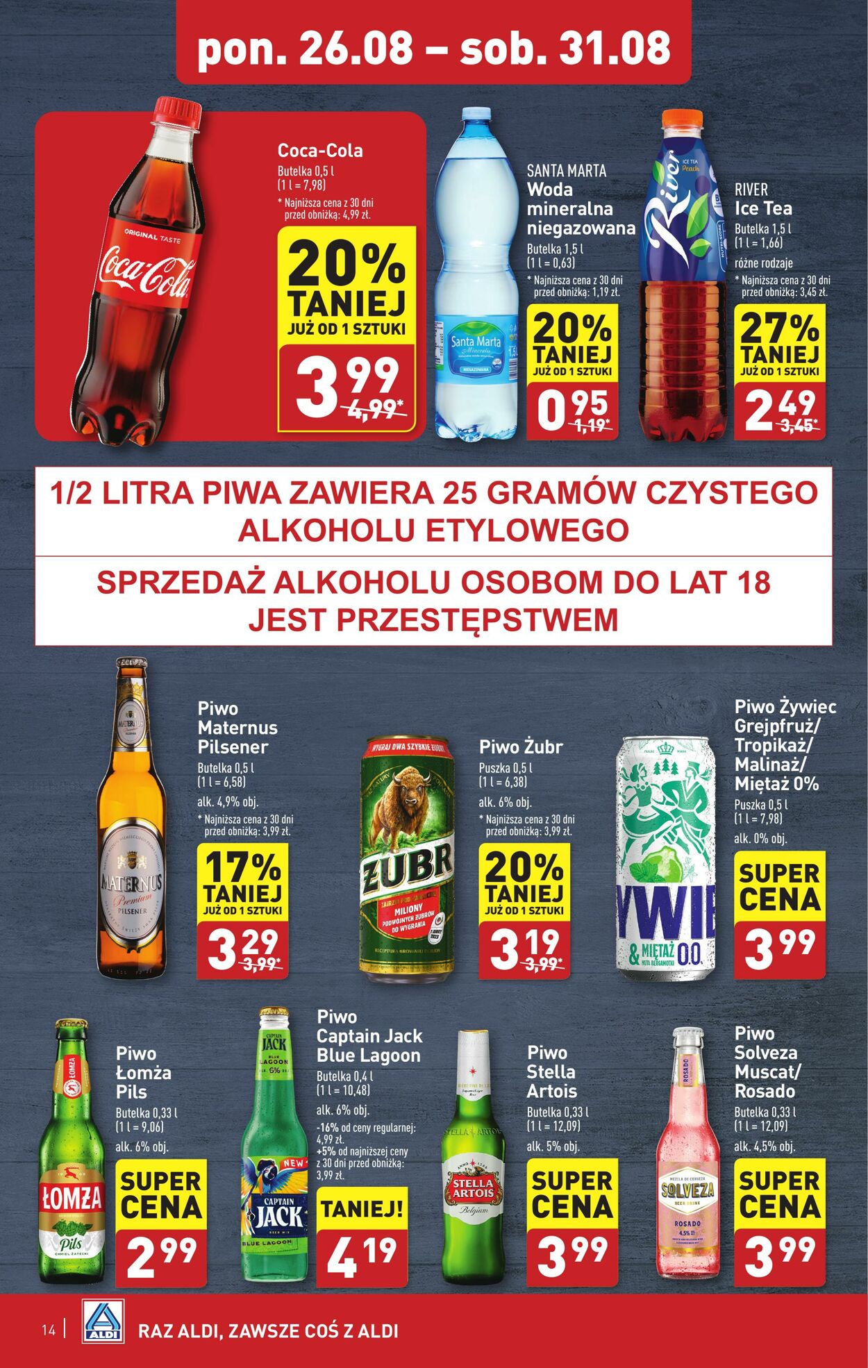 Gazetka Aldi 26.08.2024 - 31.08.2024