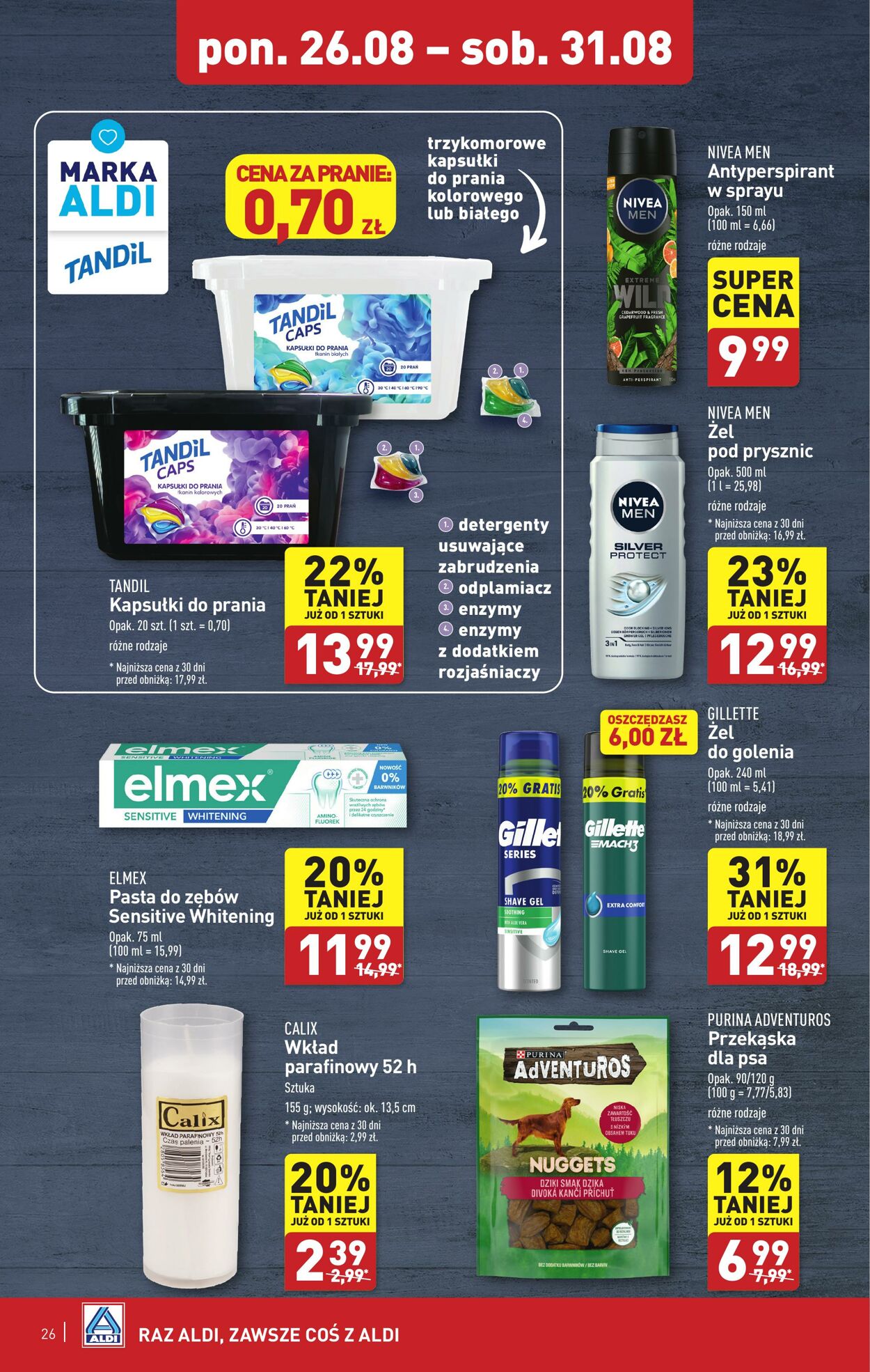 Gazetka Aldi 26.08.2024 - 31.08.2024