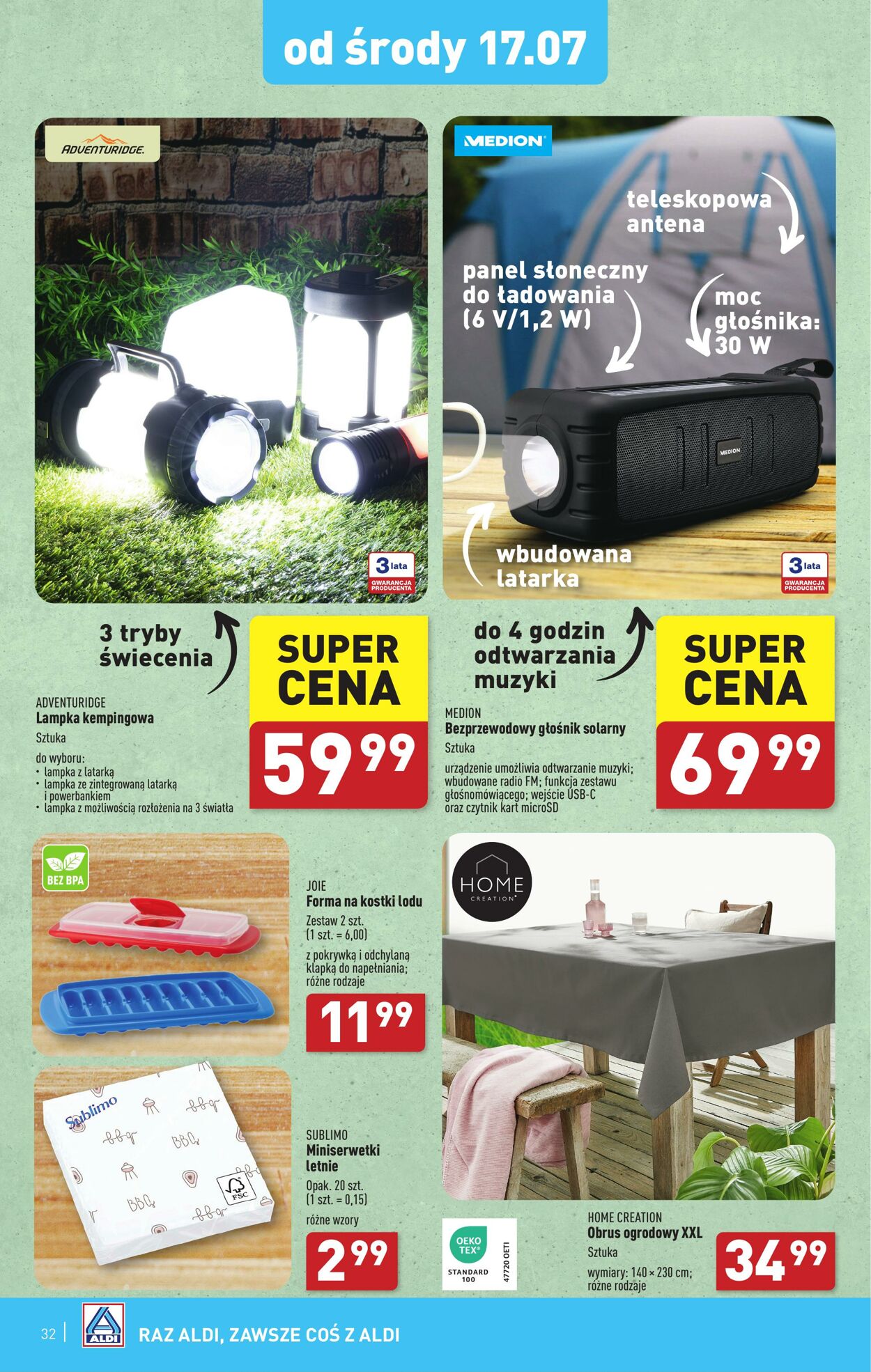 Gazetka Aldi 15.07.2024 - 20.07.2024