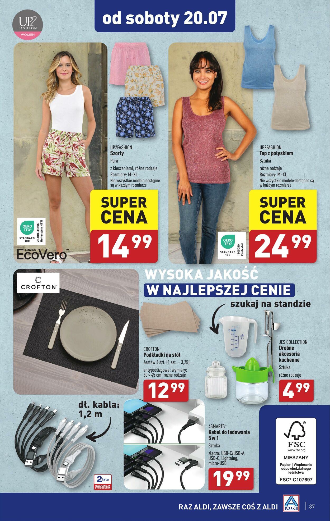 Gazetka Aldi 15.07.2024 - 20.07.2024