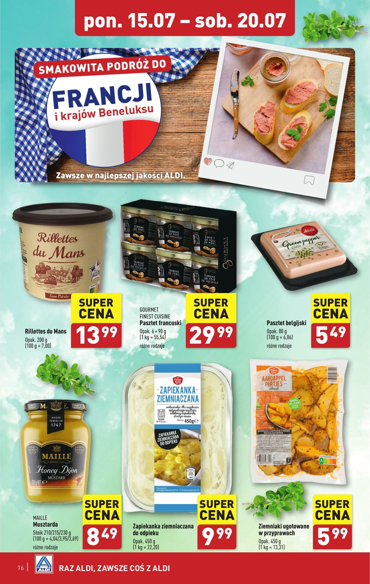 Gazetka Aldi 15.07.2024 - 20.07.2024