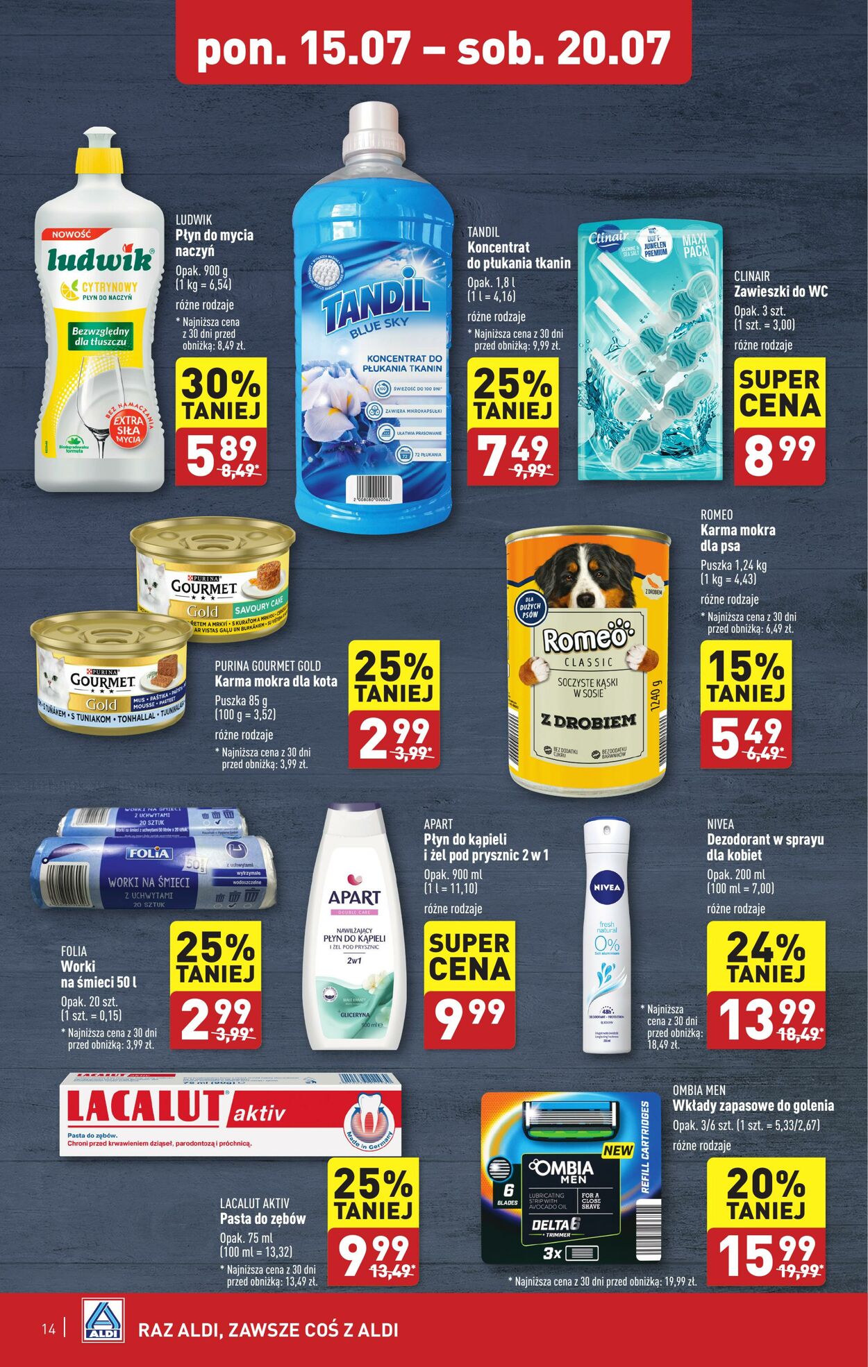 Gazetka Aldi 15.07.2024 - 20.07.2024