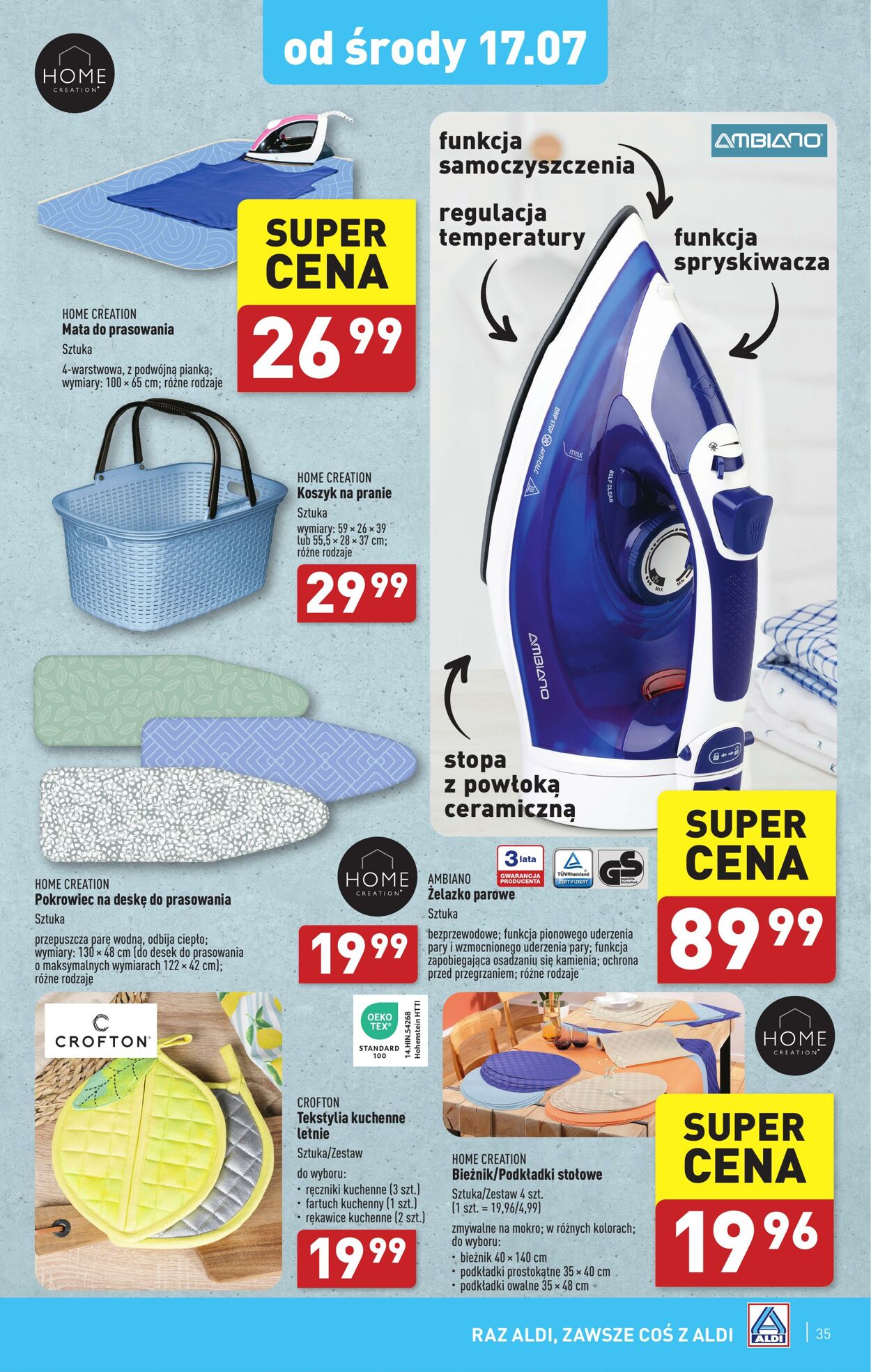 Gazetka Aldi 15.07.2024 - 20.07.2024