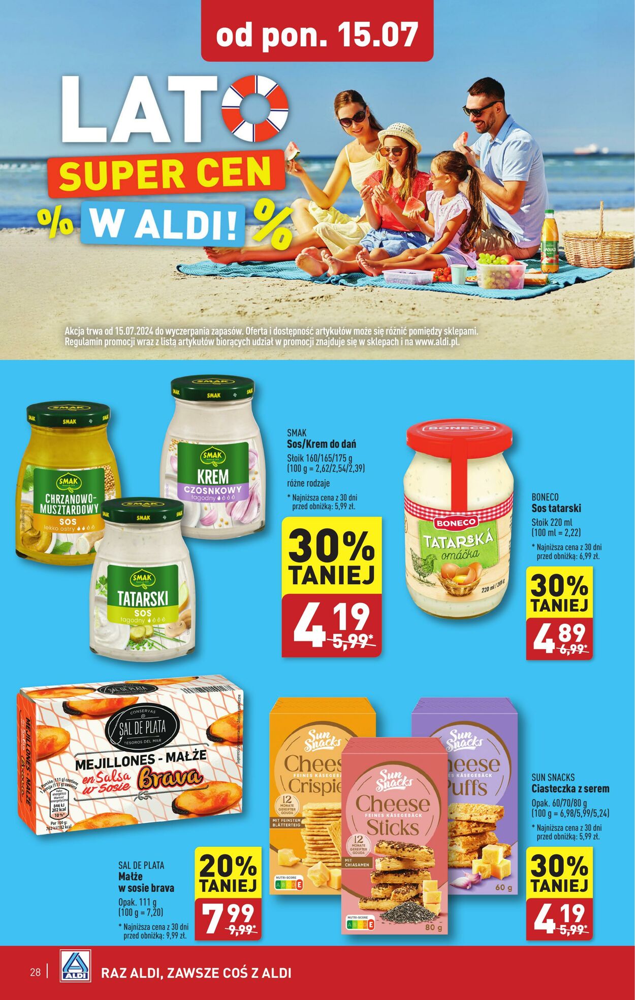 Gazetka Aldi 15.07.2024 - 20.07.2024