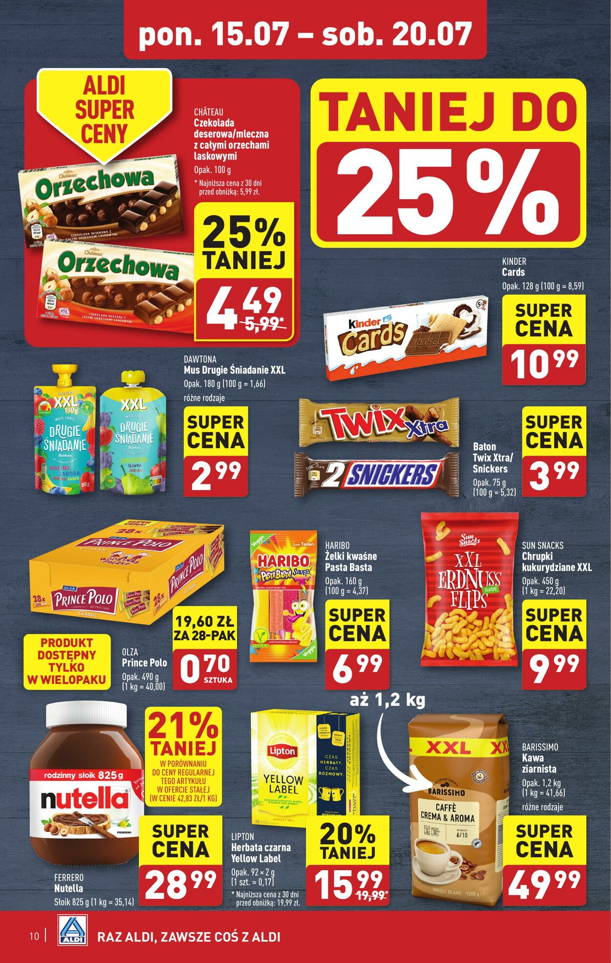 Gazetka Aldi 15.07.2024 - 20.07.2024