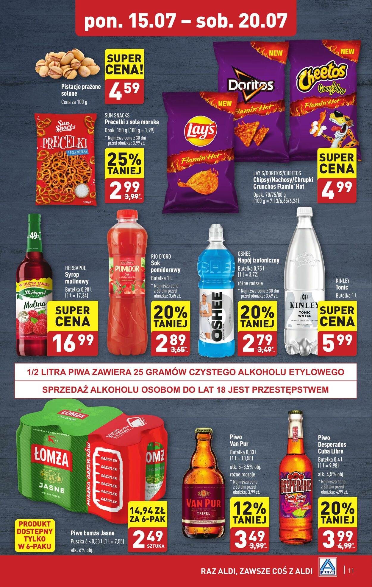 Gazetka Aldi 15.07.2024 - 20.07.2024