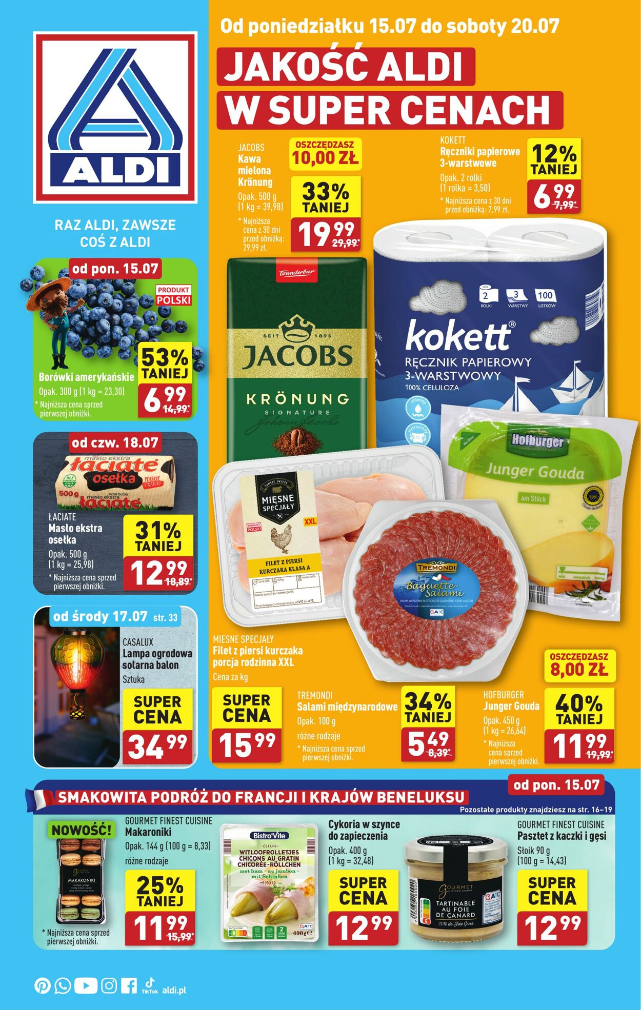 Gazetka Aldi 15.07.2024 - 20.07.2024