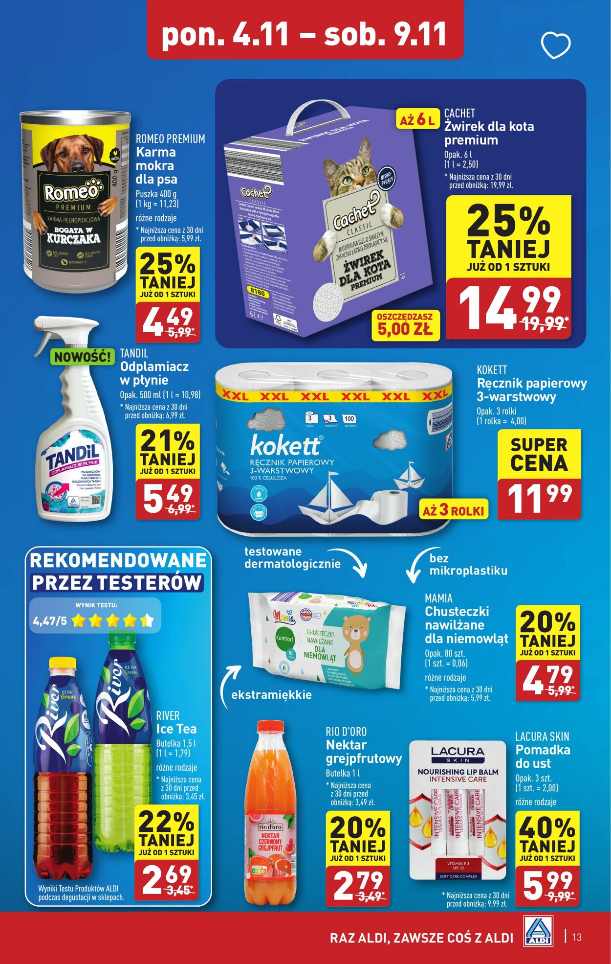 Gazetka Aldi 04.11.2024 - 09.11.2024