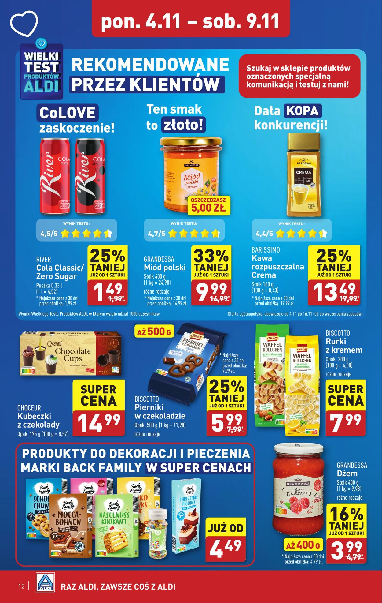 Gazetka Aldi 04.11.2024 - 09.11.2024