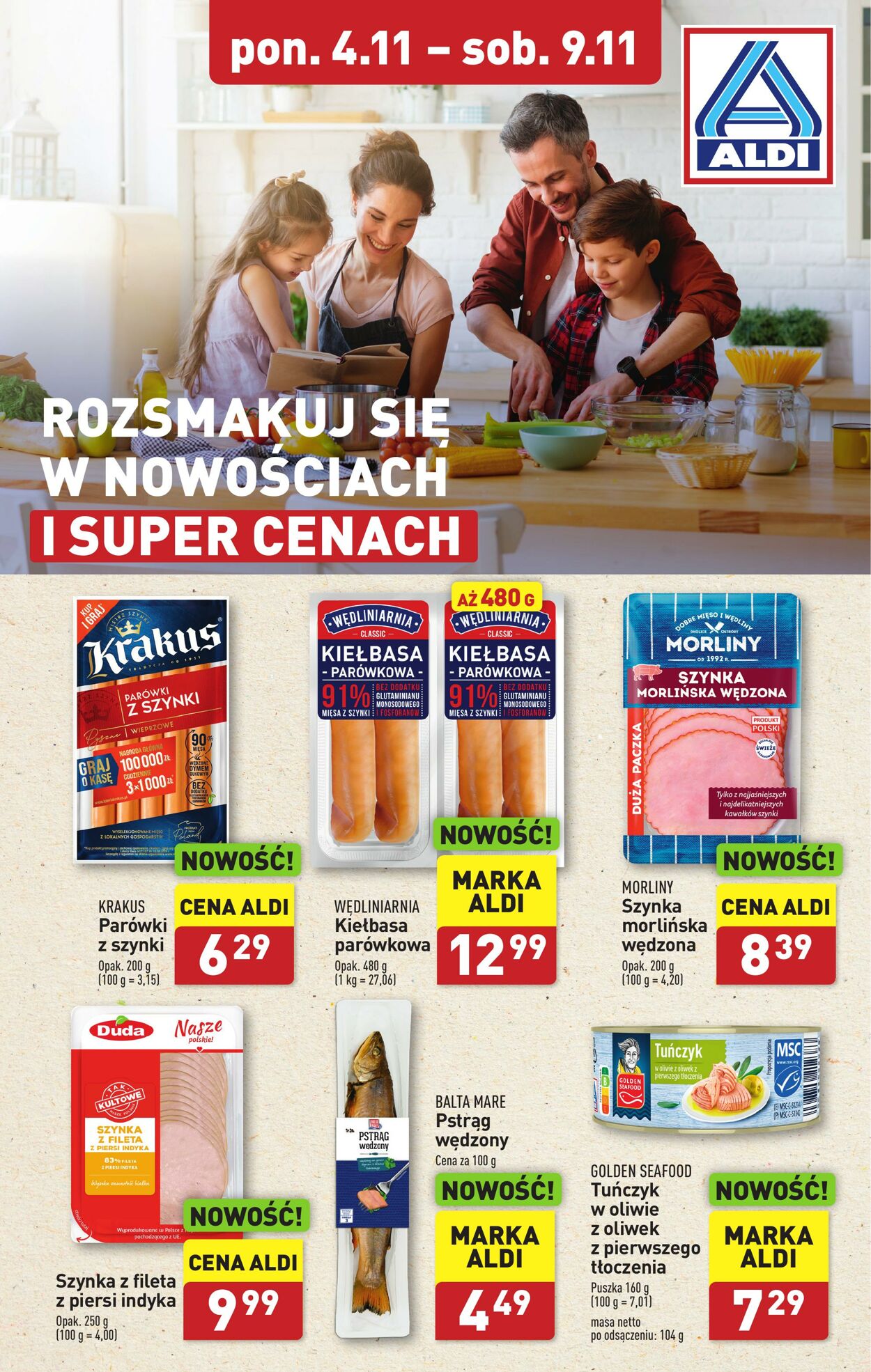 Gazetka Aldi 04.11.2024 - 09.11.2024