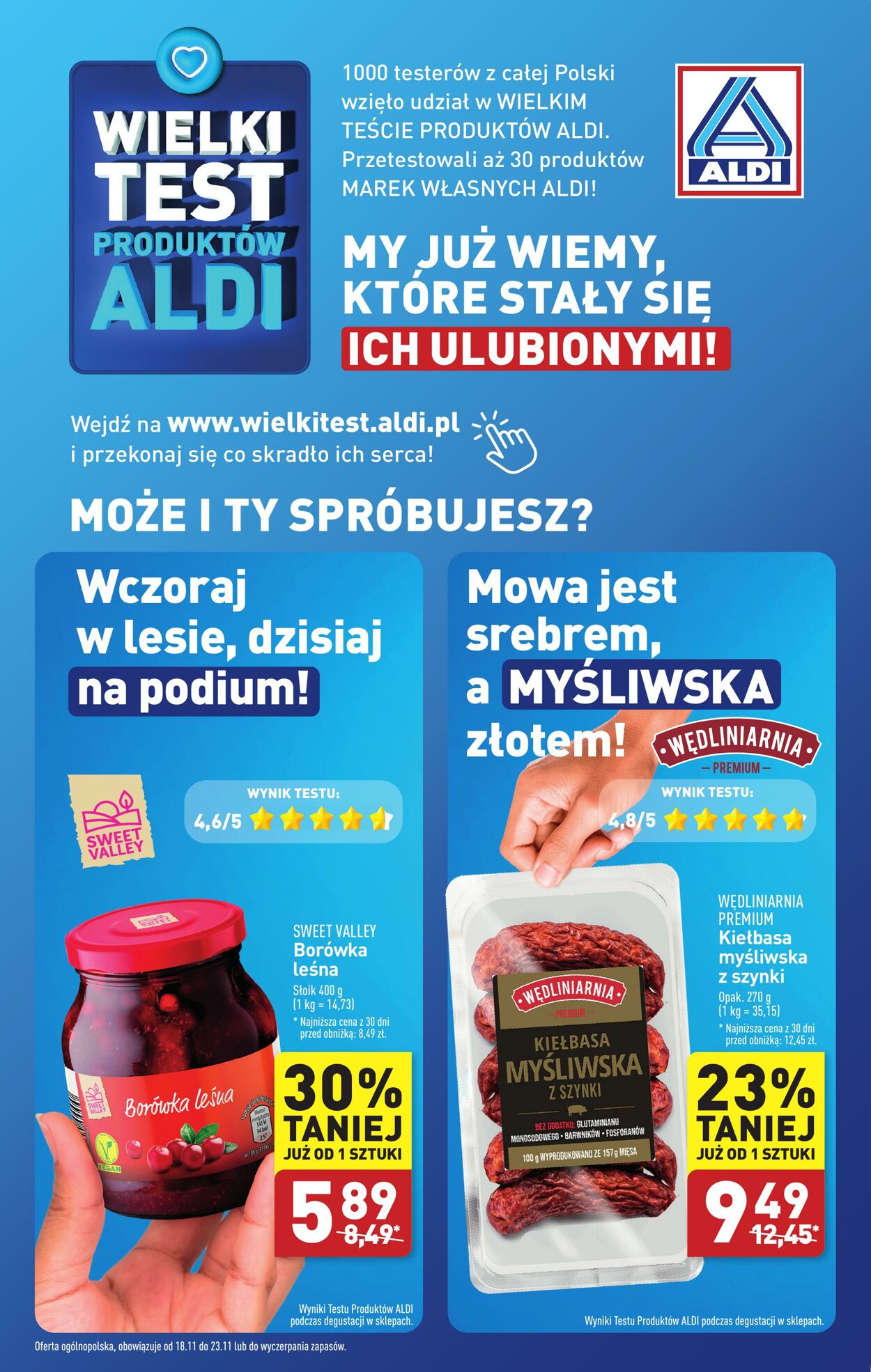 Gazetka Aldi 18.11.2024 - 23.11.2024