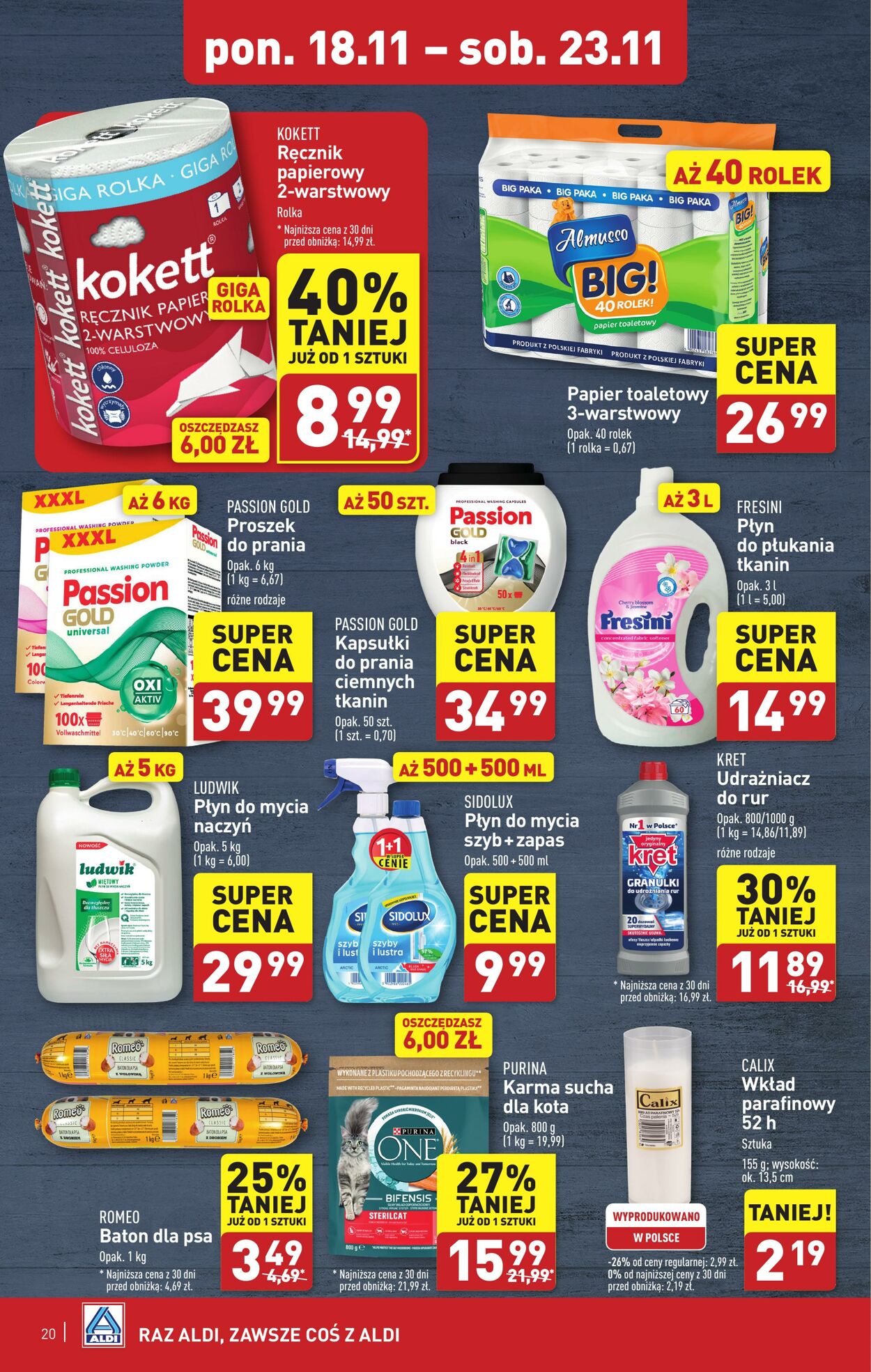 Gazetka Aldi 18.11.2024 - 23.11.2024