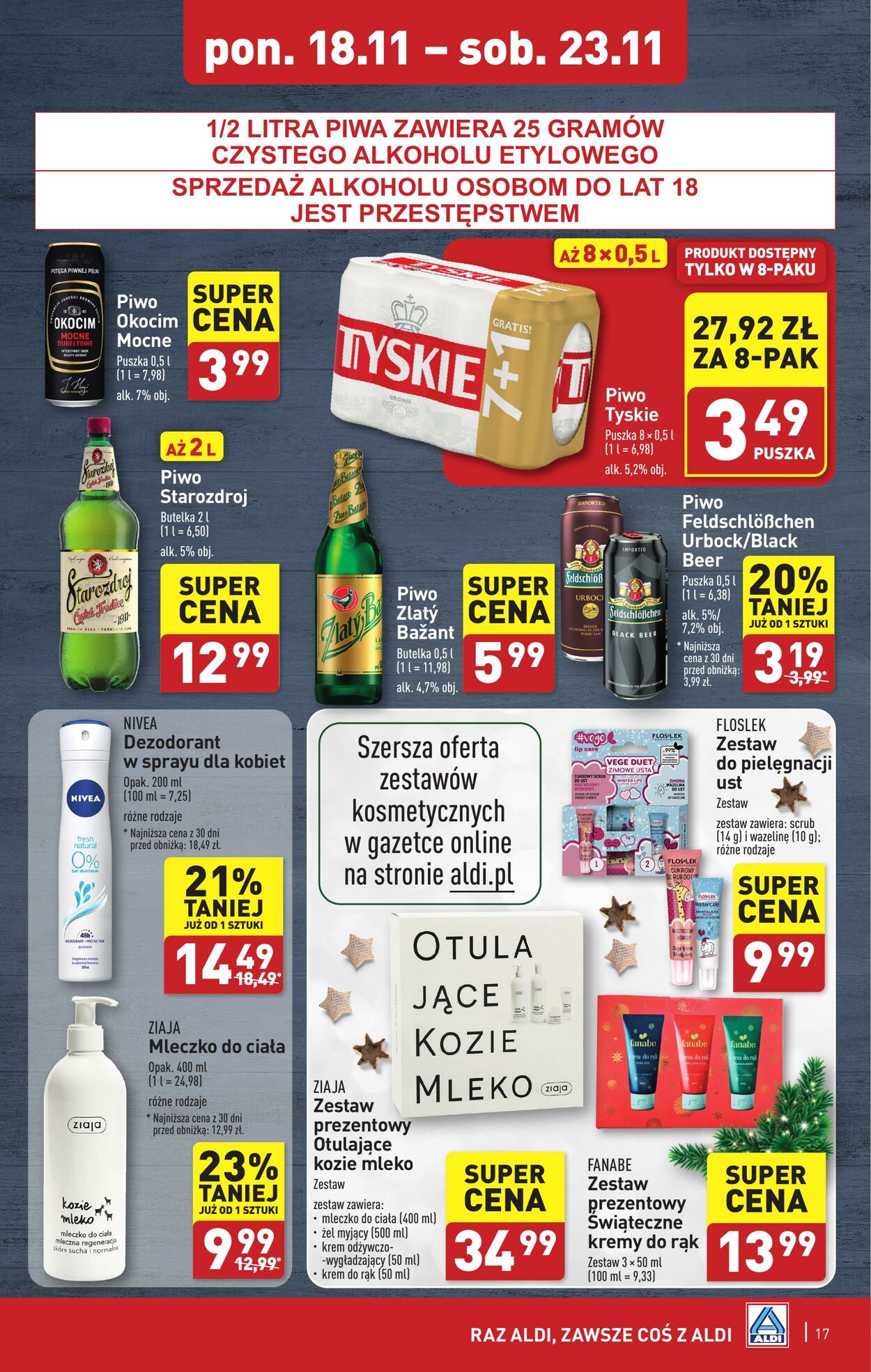 Gazetka Aldi 18.11.2024 - 23.11.2024