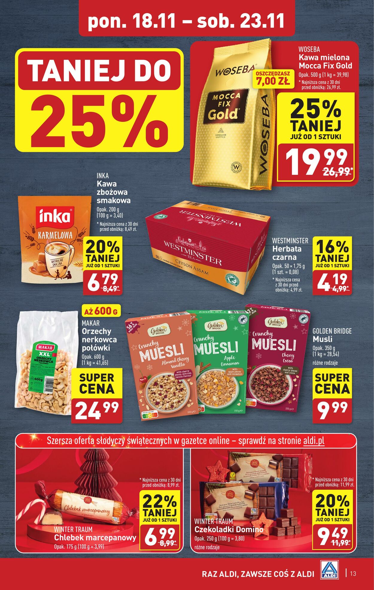 Gazetka Aldi 18.11.2024 - 23.11.2024