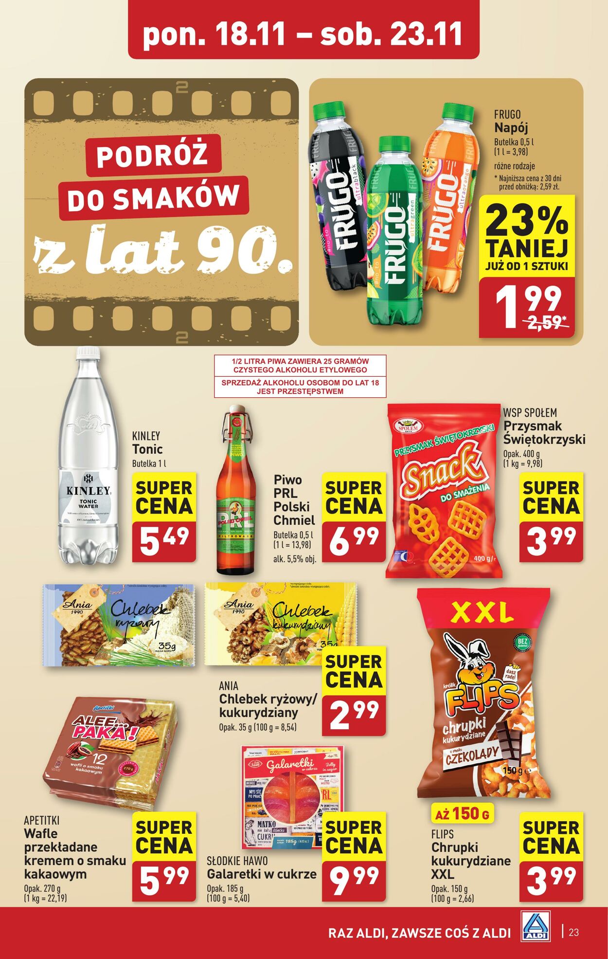 Gazetka Aldi 18.11.2024 - 23.11.2024