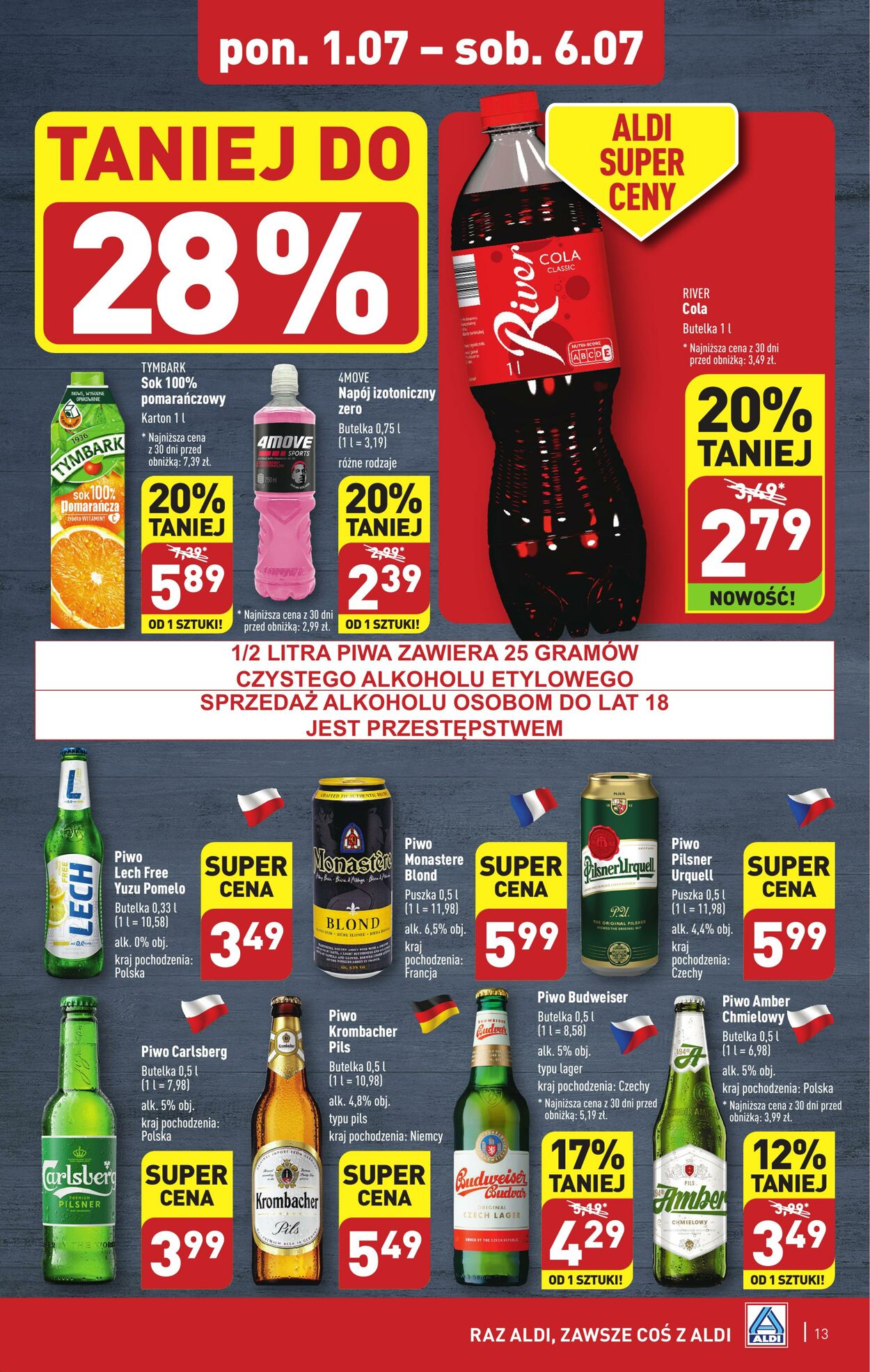 Gazetka Aldi 01.07.2024 - 06.07.2024