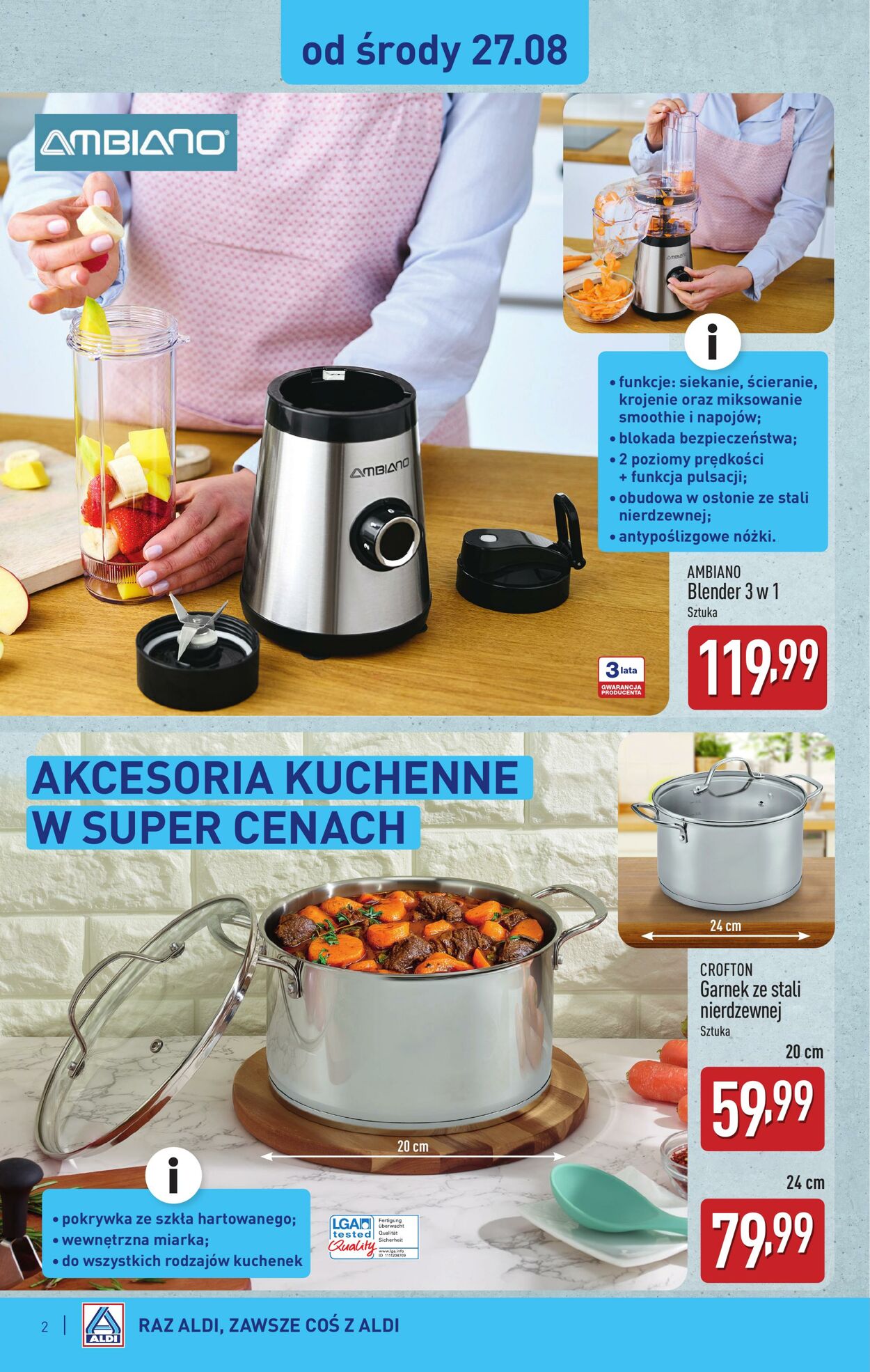 Gazetka Aldi 27.08.2025 - 31.08.2025