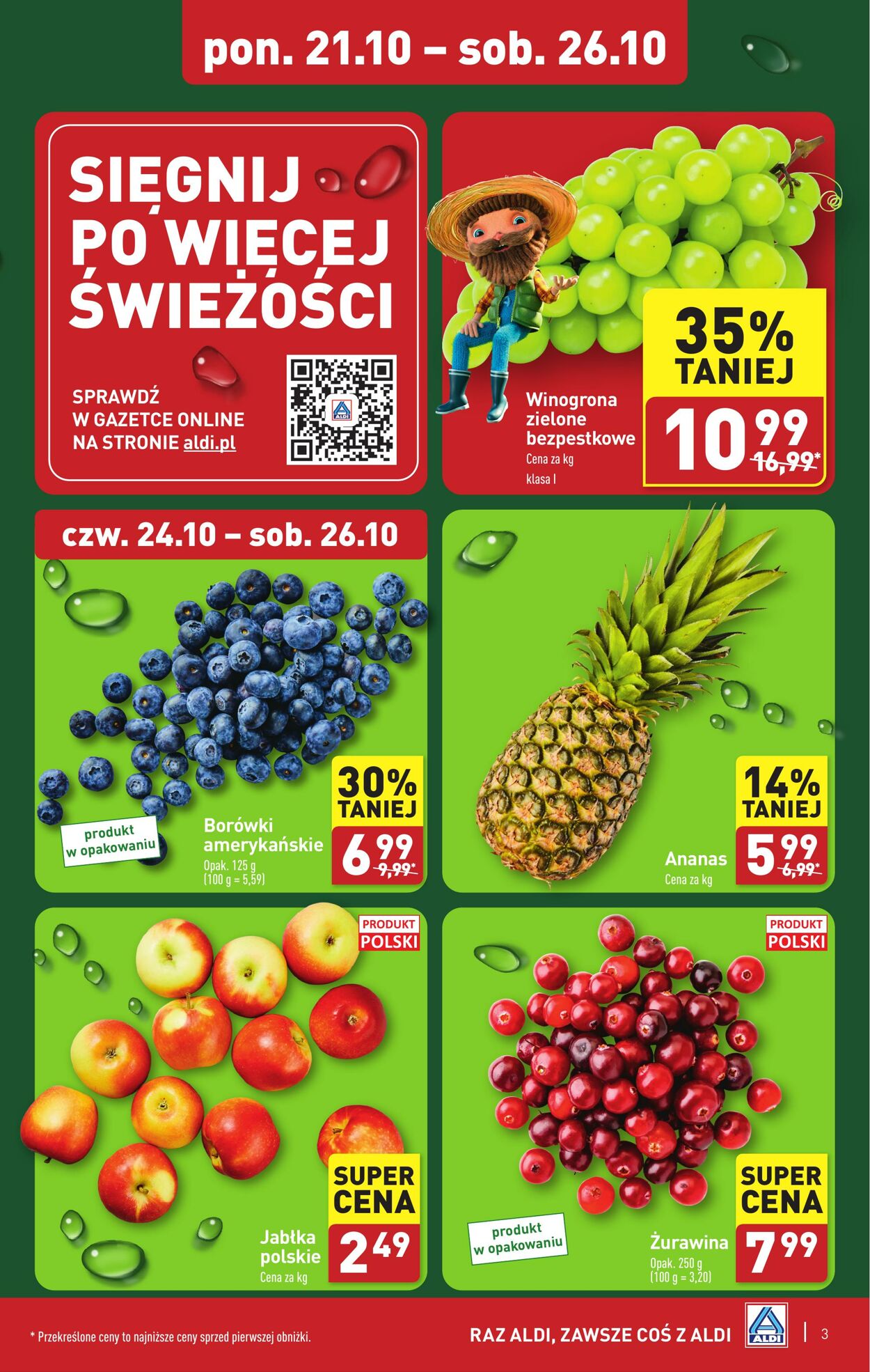 Gazetka Aldi 21.10.2024 - 26.10.2024