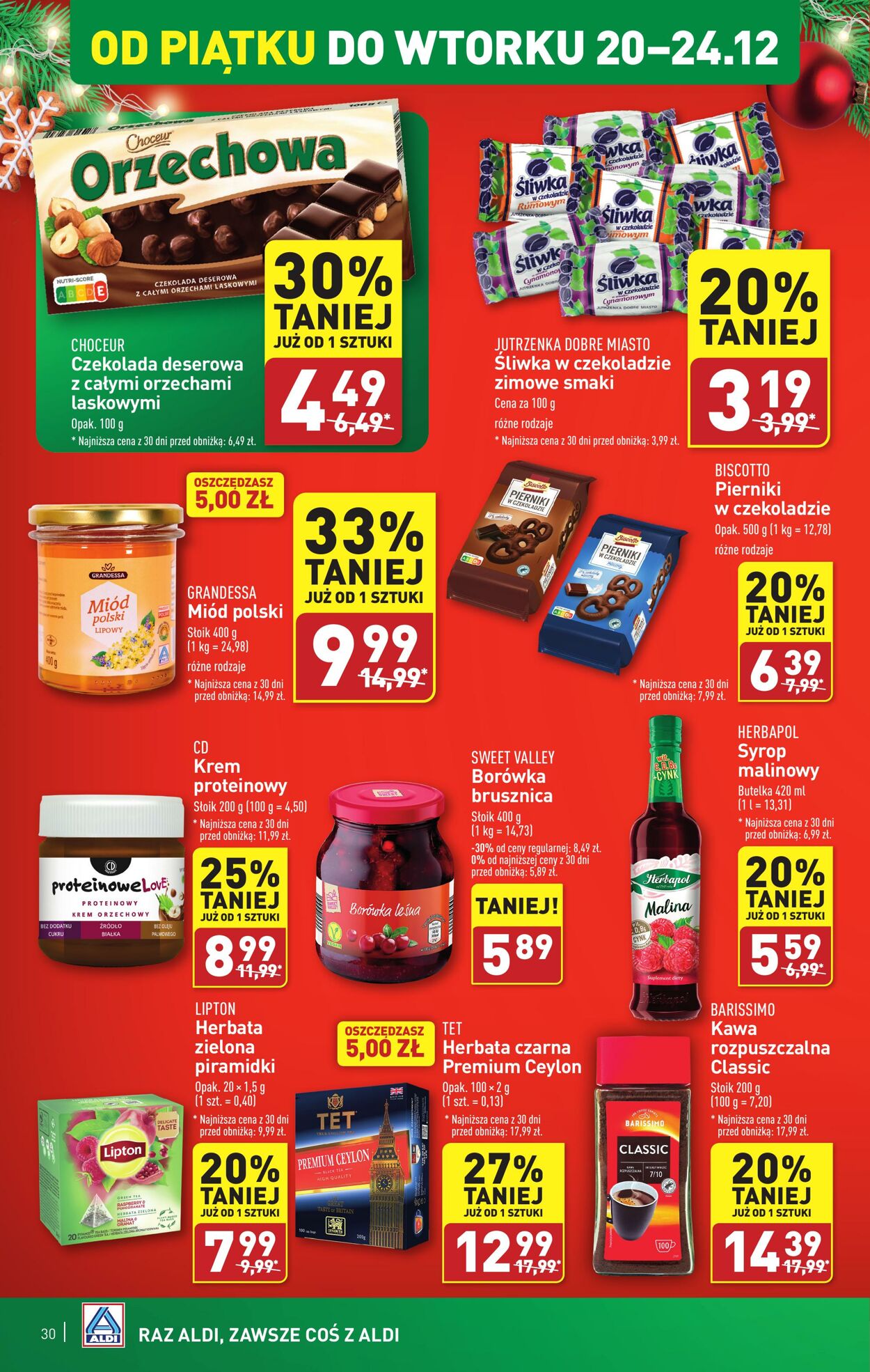 Gazetka Aldi 16.12.2024 - 24.12.2024