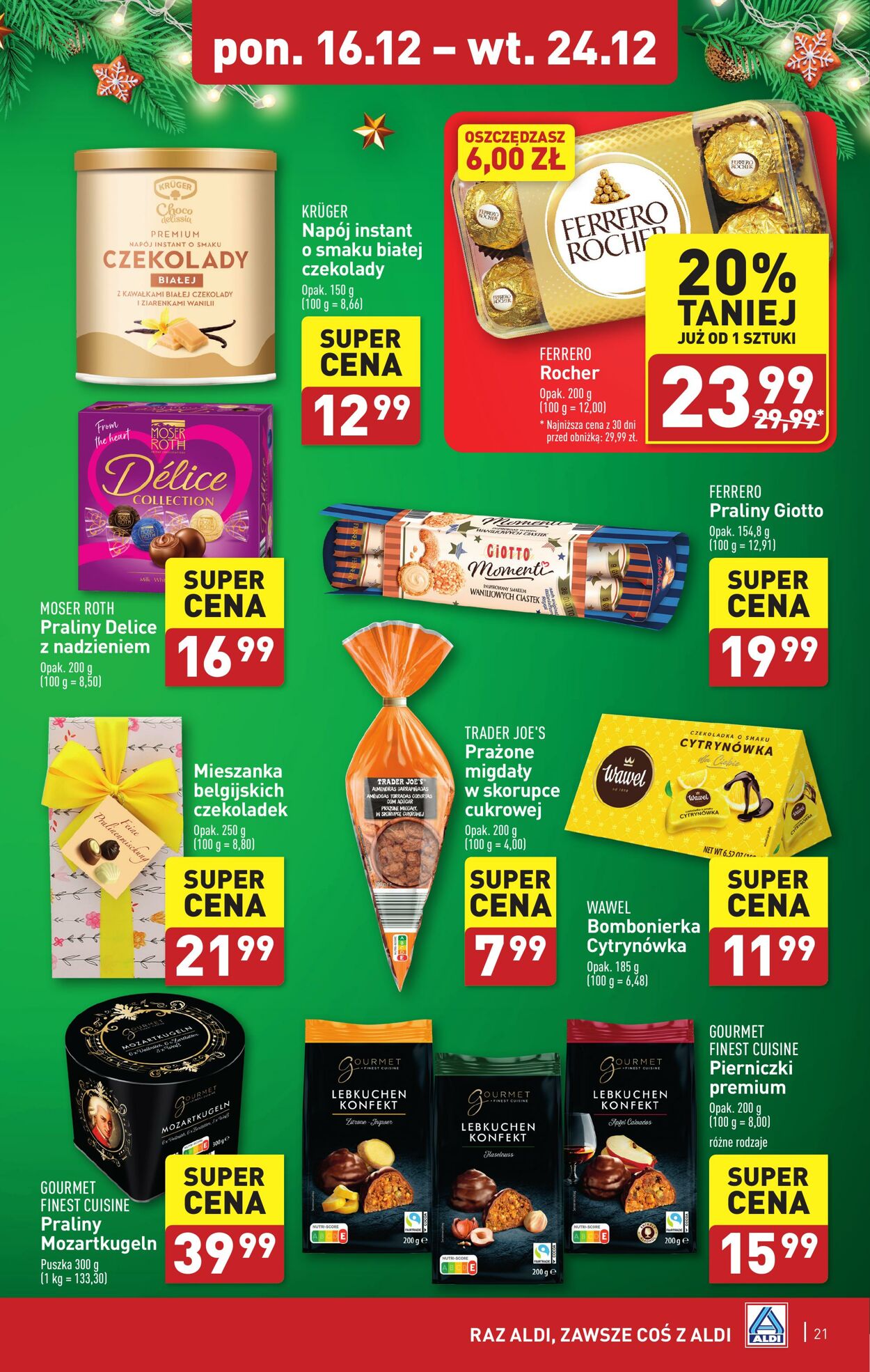 Gazetka Aldi 16.12.2024 - 24.12.2024