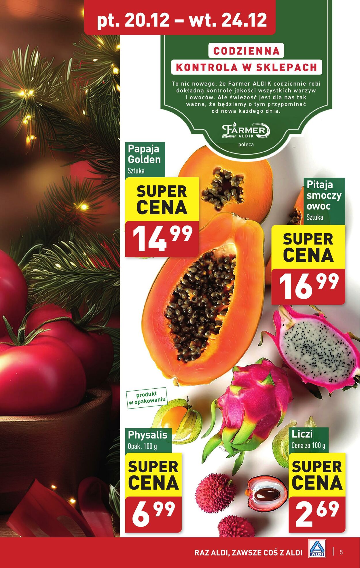 Gazetka Aldi 16.12.2024 - 24.12.2024