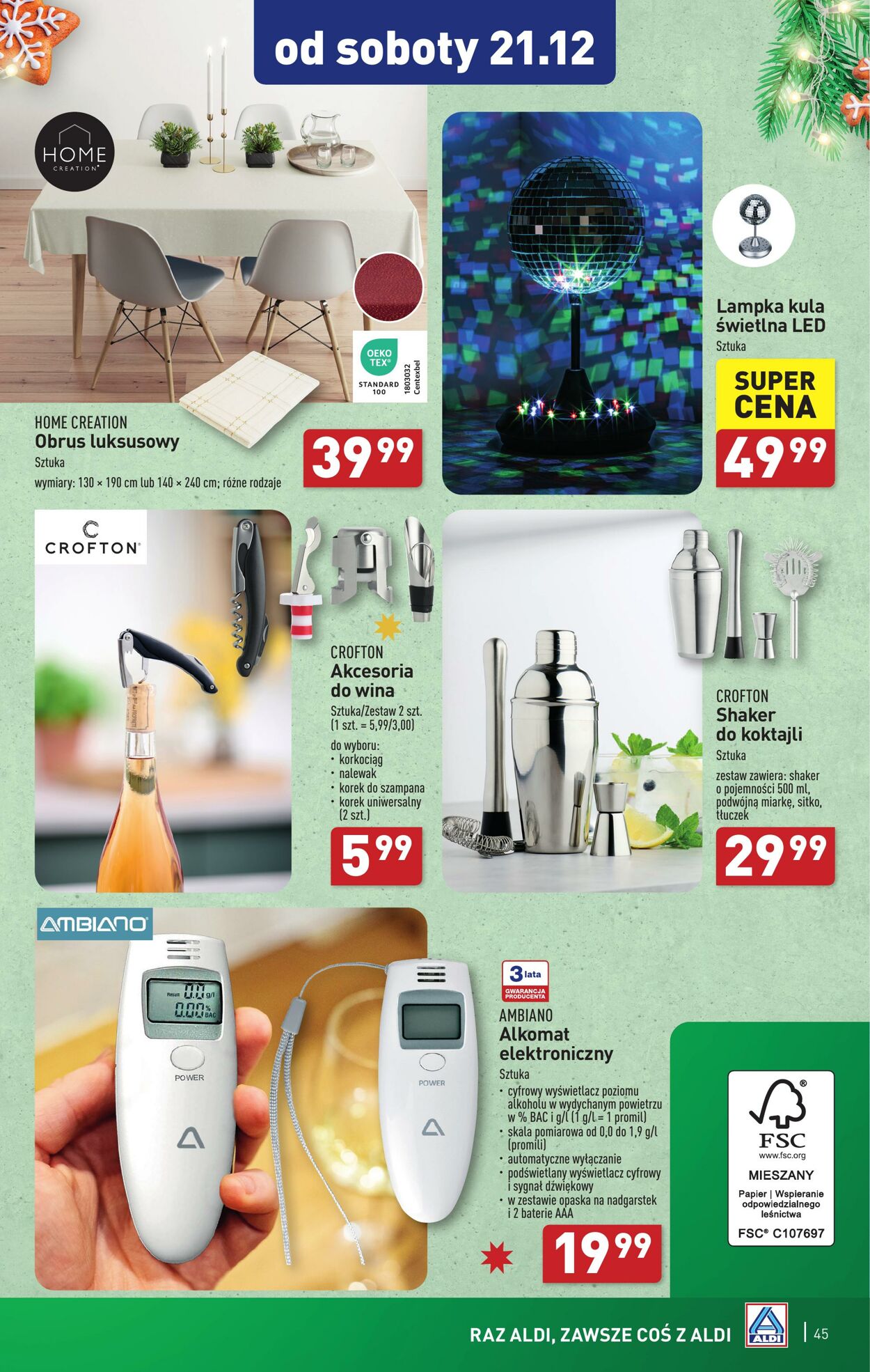 Gazetka Aldi 16.12.2024 - 24.12.2024