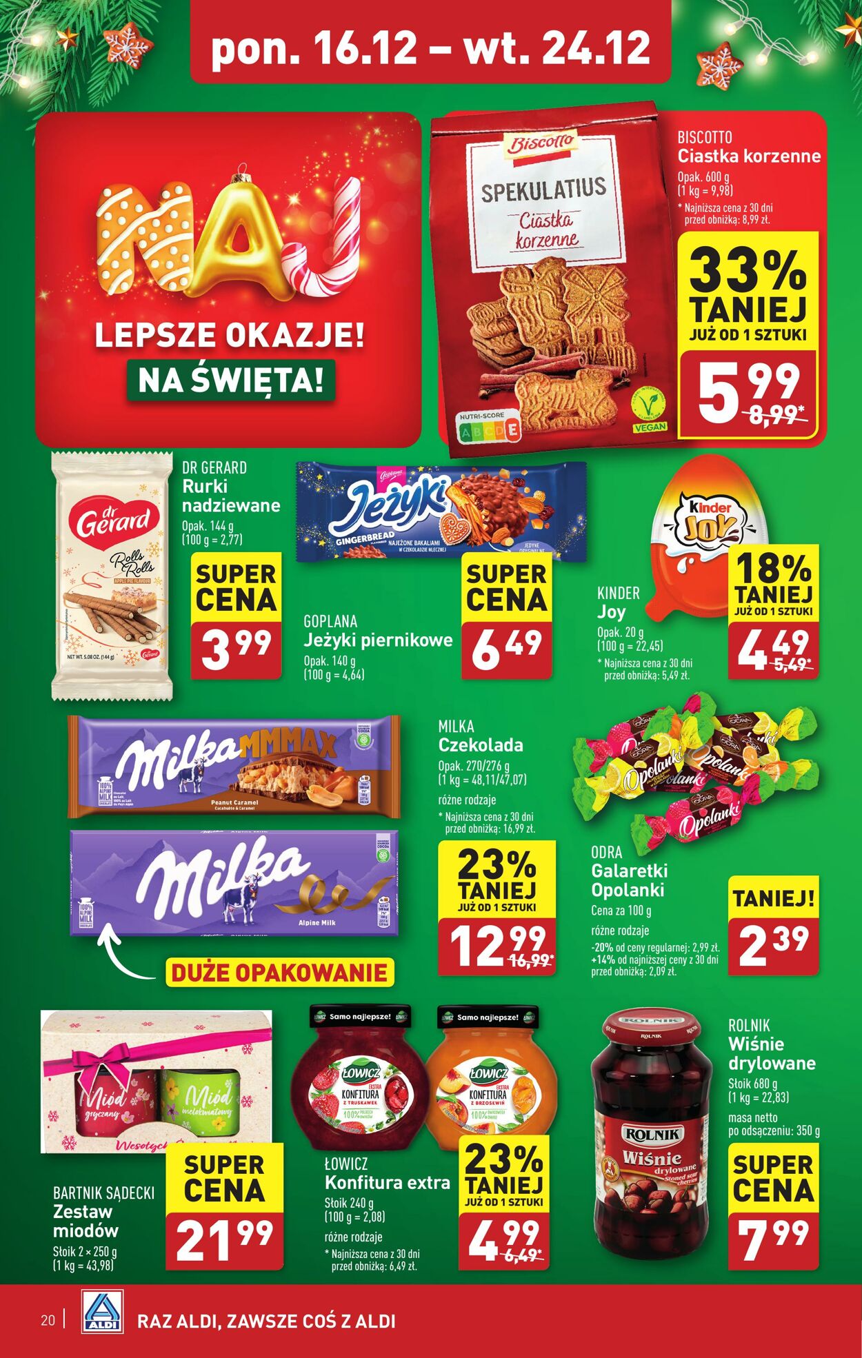 Gazetka Aldi 16.12.2024 - 24.12.2024