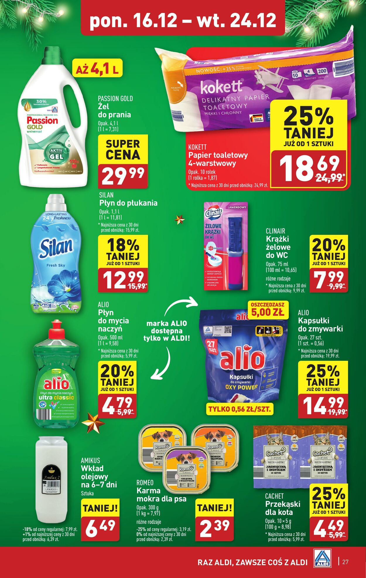 Gazetka Aldi 16.12.2024 - 24.12.2024