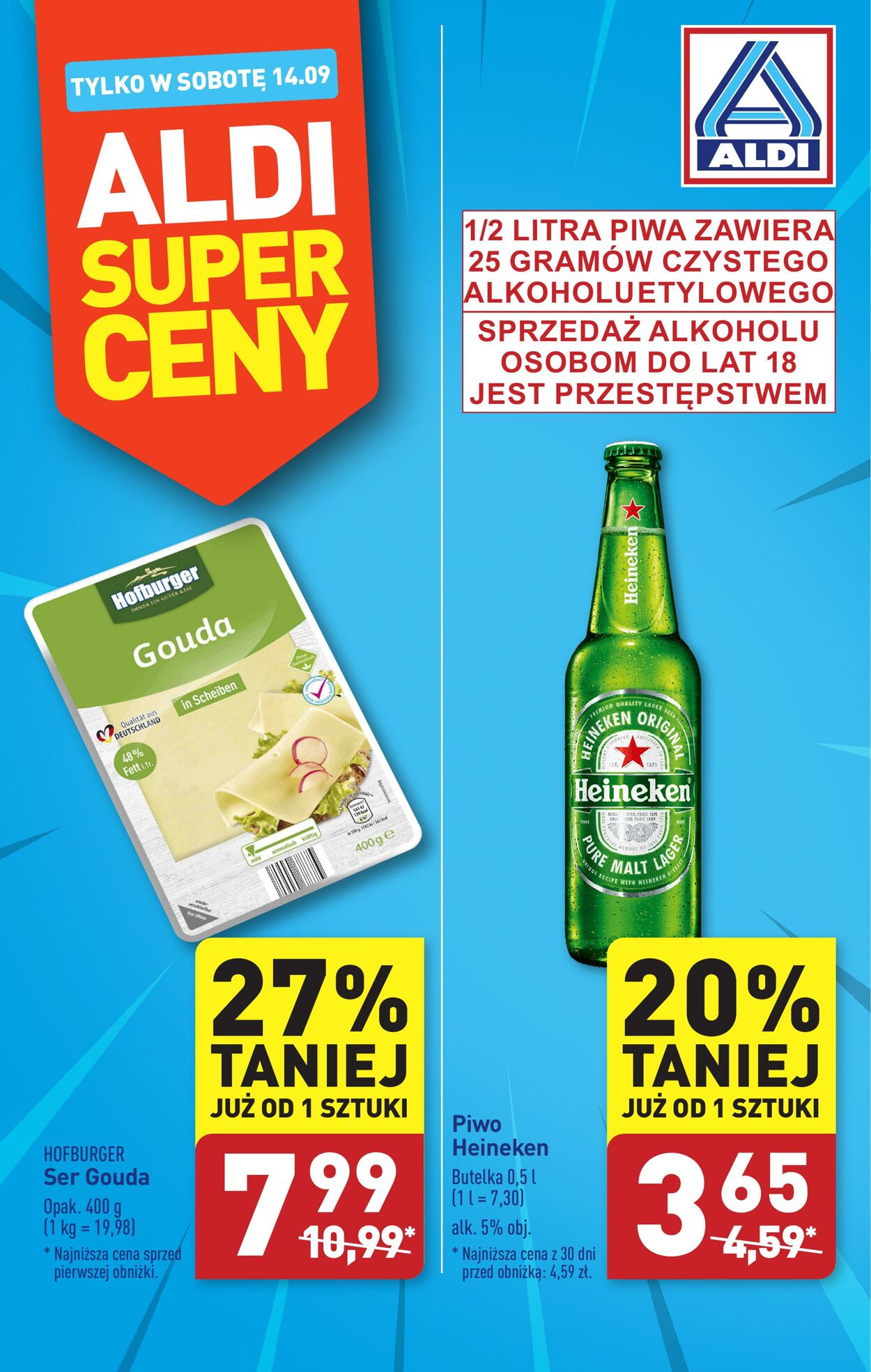 Gazetka Aldi 14.09.2024 - 14.09.2024