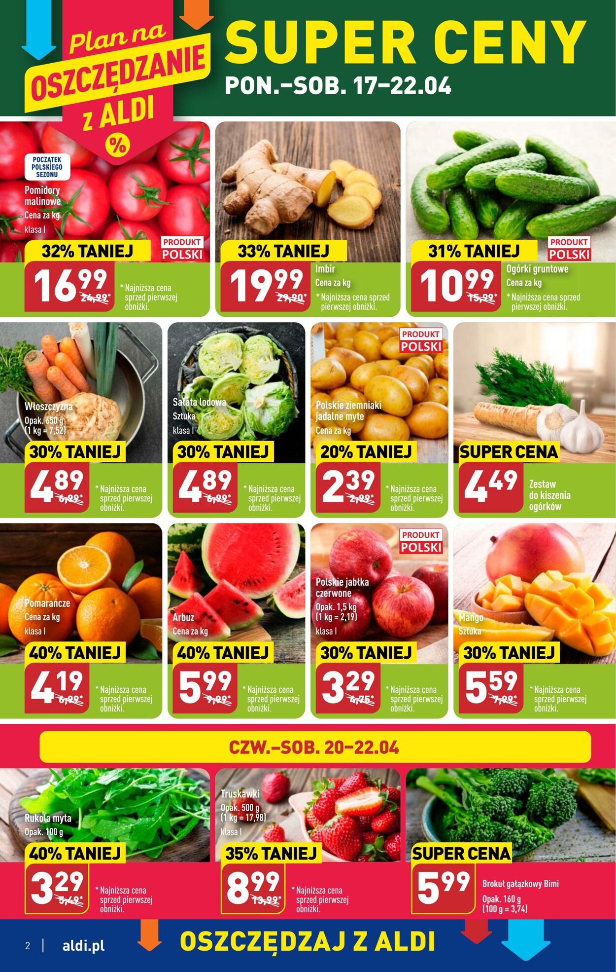 Aldi Gazetka Promocyjna - Ważna Od 17.04 Do 22.04 - Strona Nr 2 ...