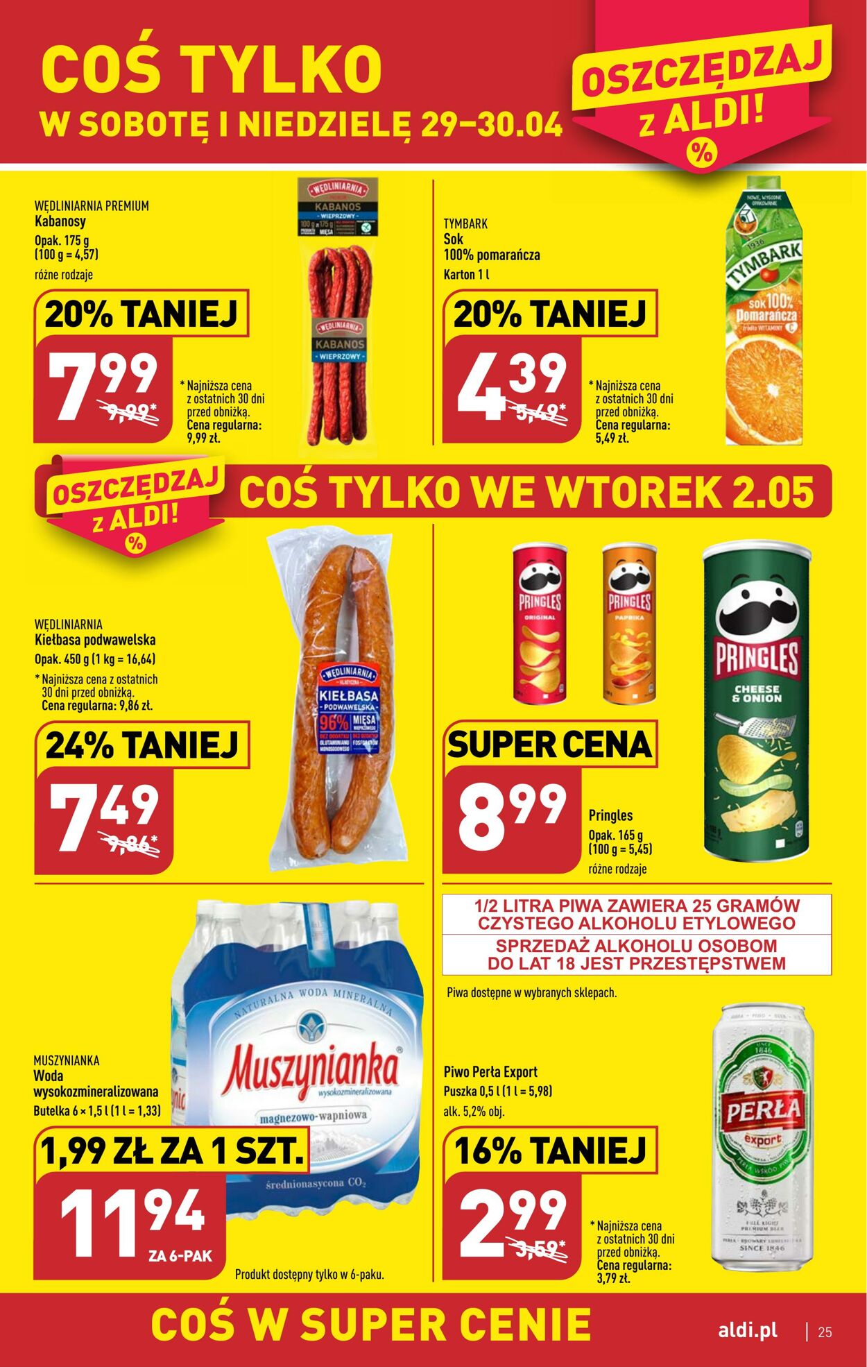 Gazetka Aldi 24.04.2023 - 02.05.2023