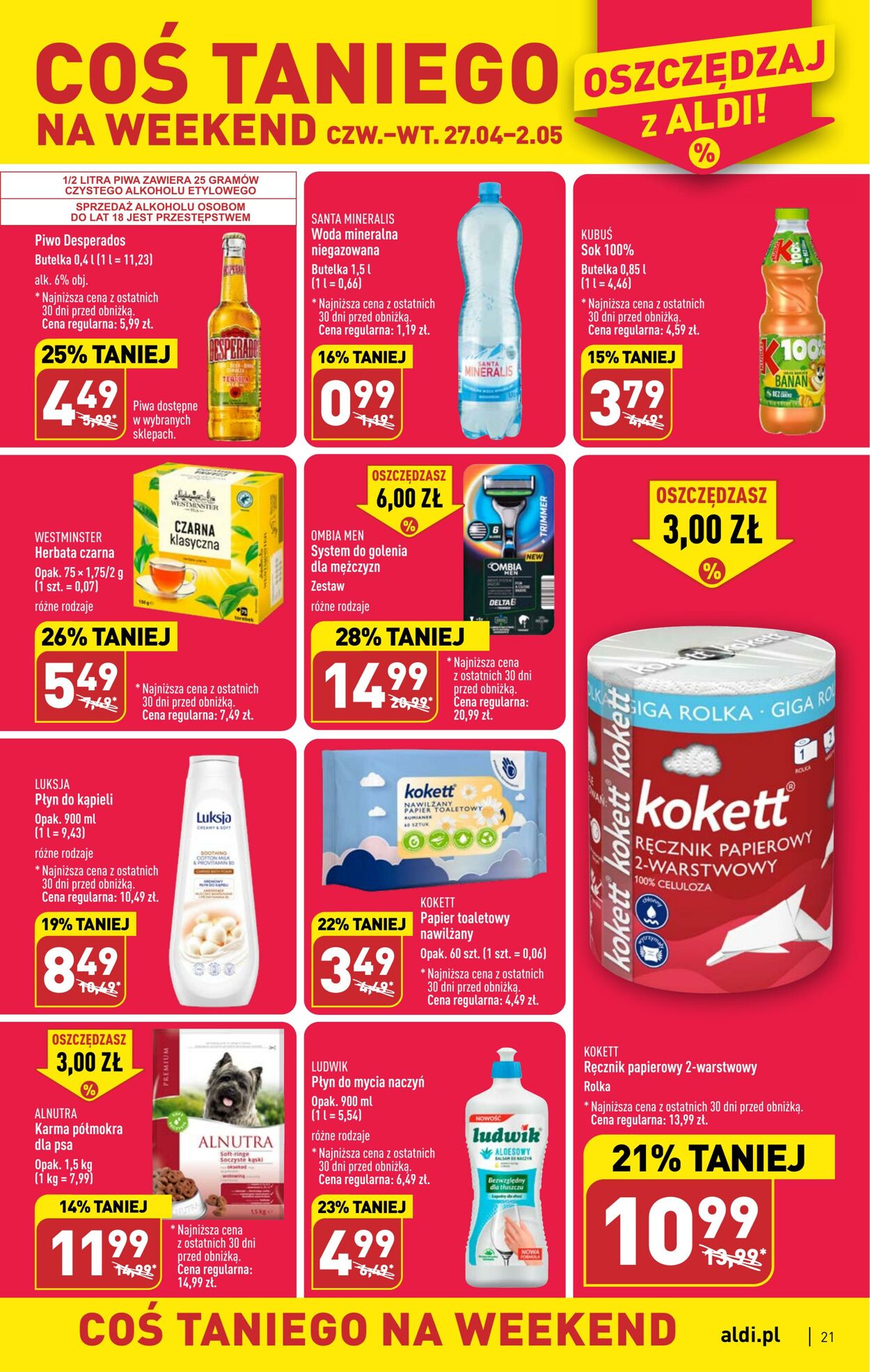 Gazetka Aldi 24.04.2023 - 02.05.2023