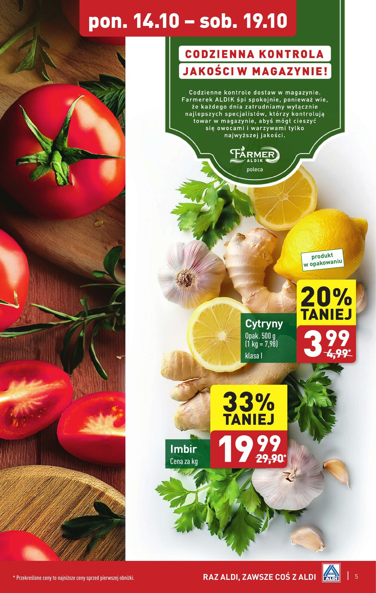 Gazetka Aldi 14.10.2024 - 19.10.2024