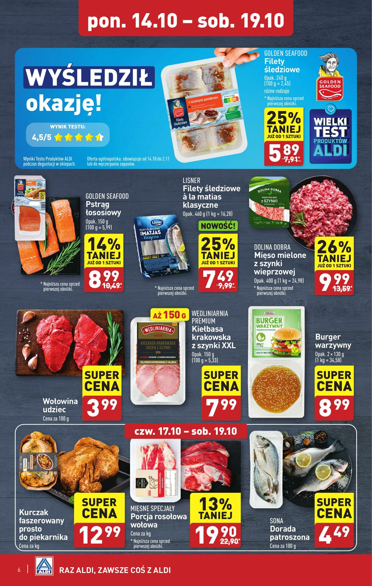 Gazetka Aldi 14.10.2024 - 19.10.2024