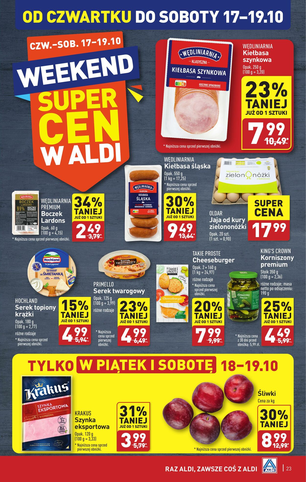 Gazetka Aldi 14.10.2024 - 19.10.2024