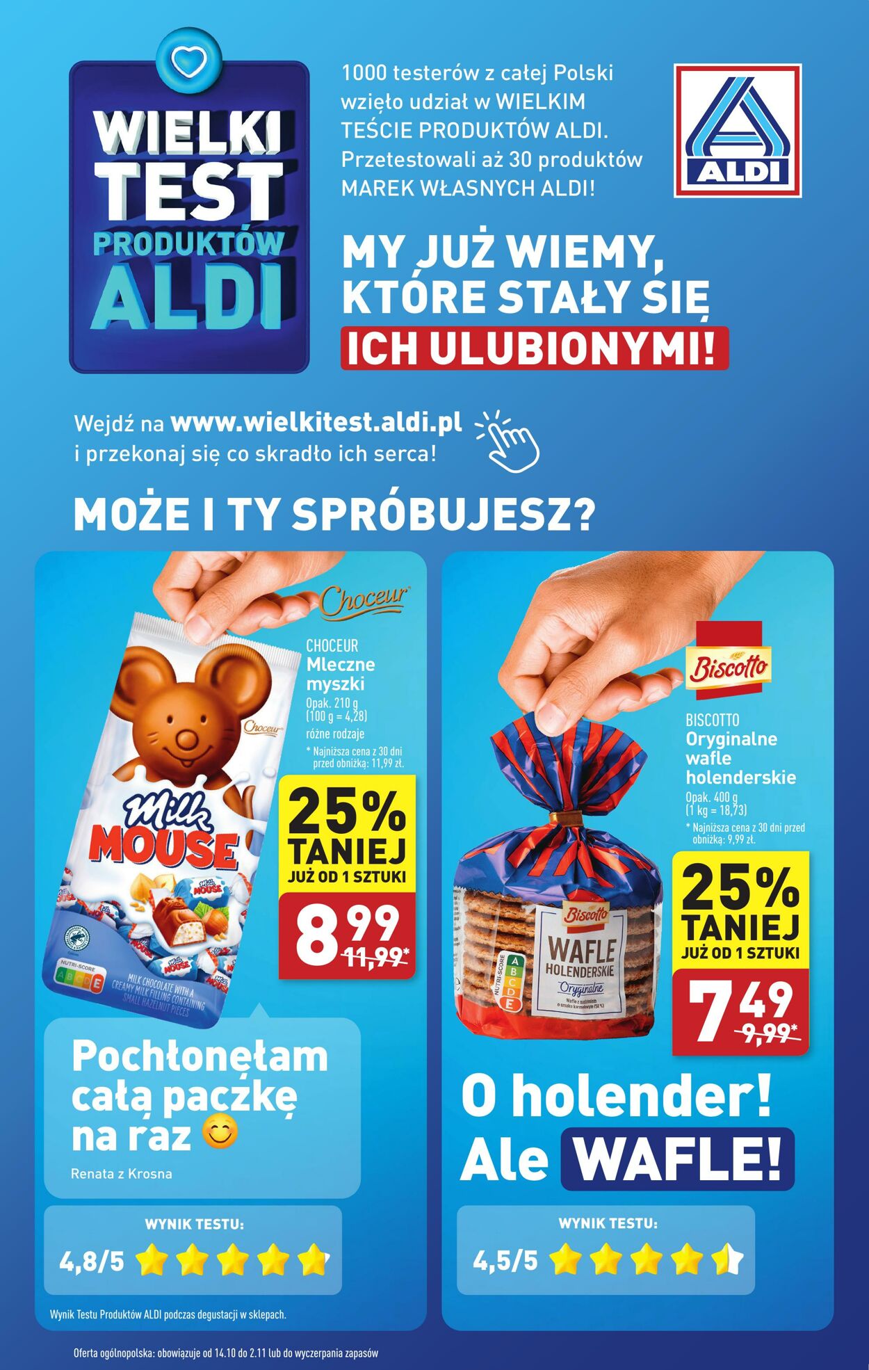 Gazetka Aldi 14.10.2024 - 19.10.2024