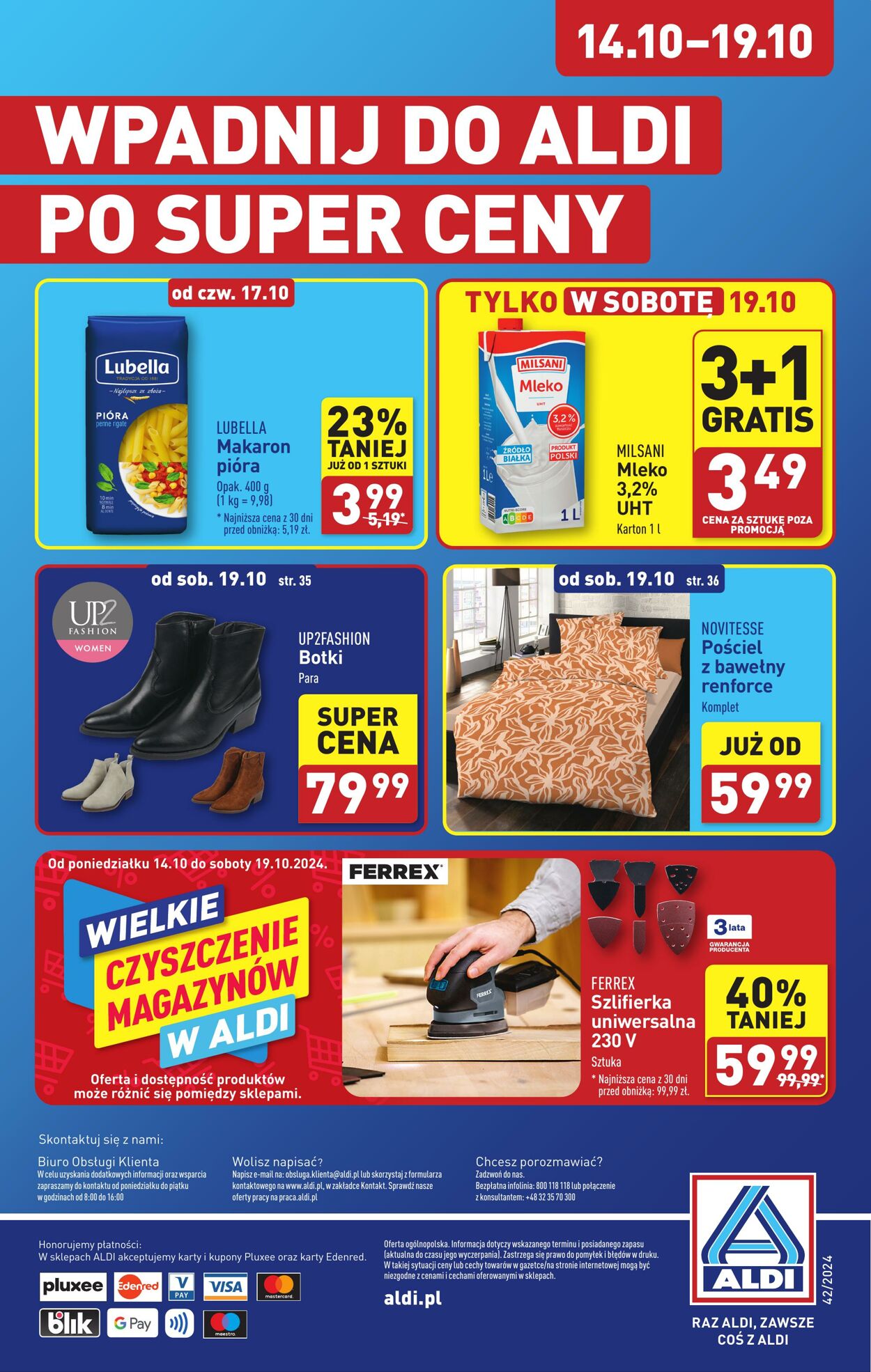 Gazetka Aldi 14.10.2024 - 19.10.2024