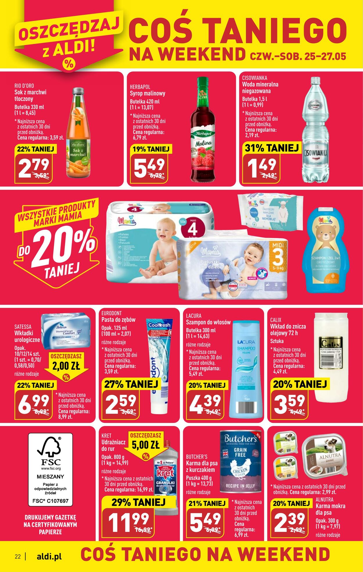 Gazetka Aldi 22.05.2023 - 27.05.2023