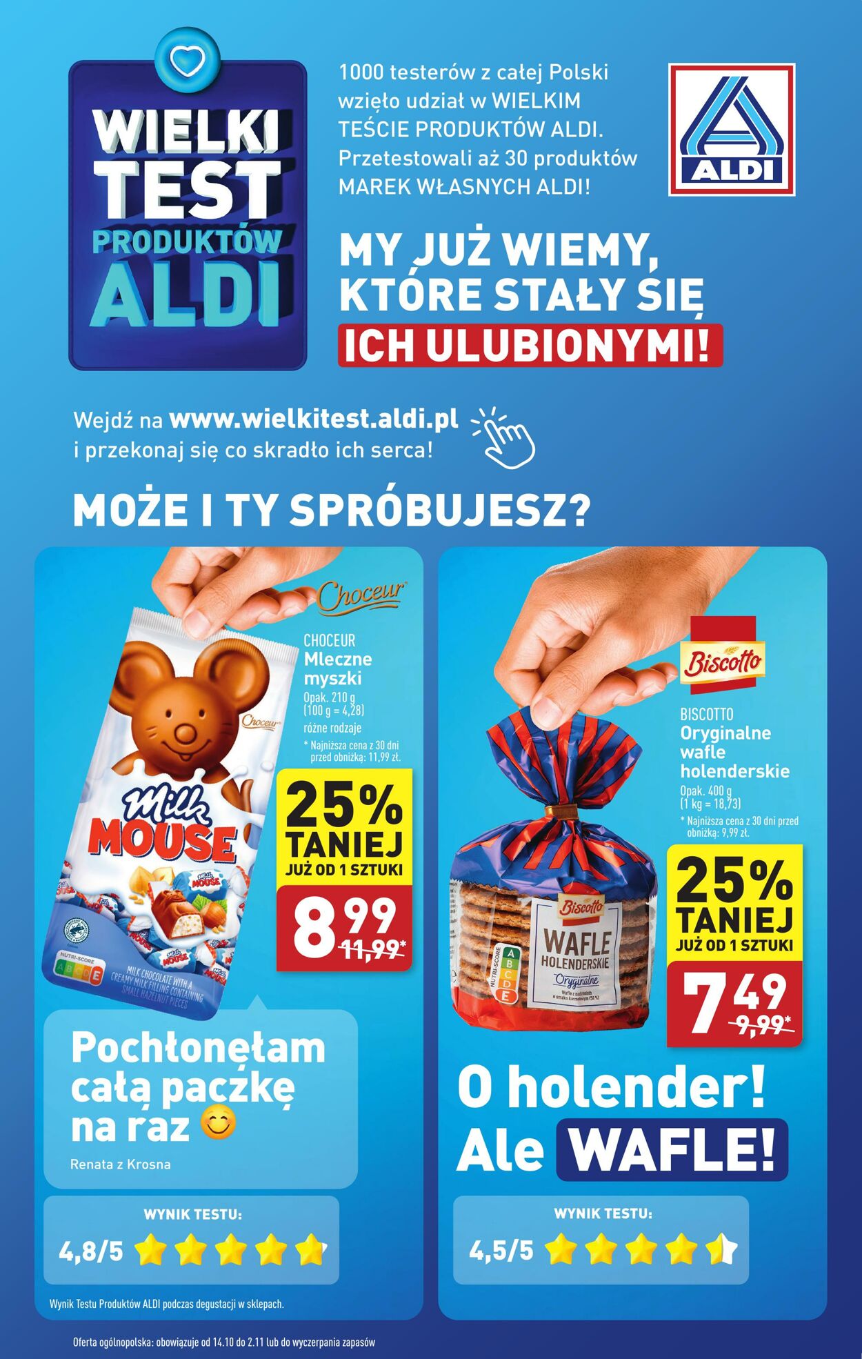 Gazetka Aldi 14.10.2024 - 02.11.2024